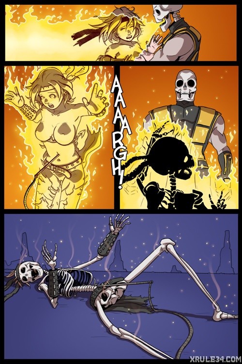 Mortal Kombat Sonya porn comic picture 5