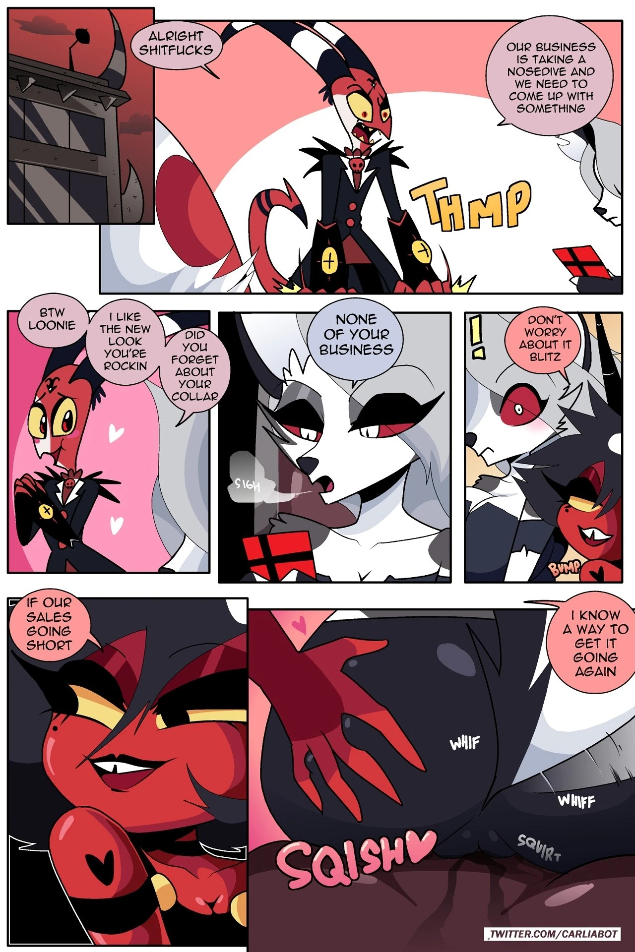 Mox, Millie and Loona porn comic picture 17