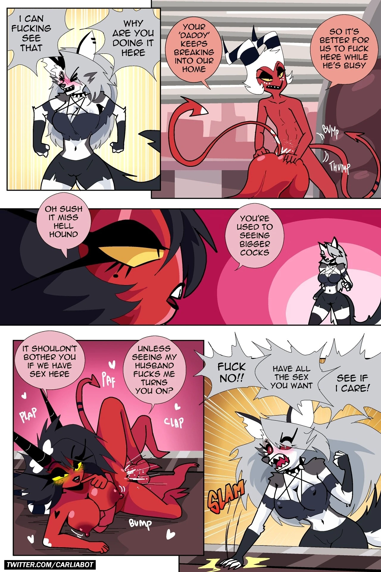 Mox, Millie and Loona porn comic picture 3