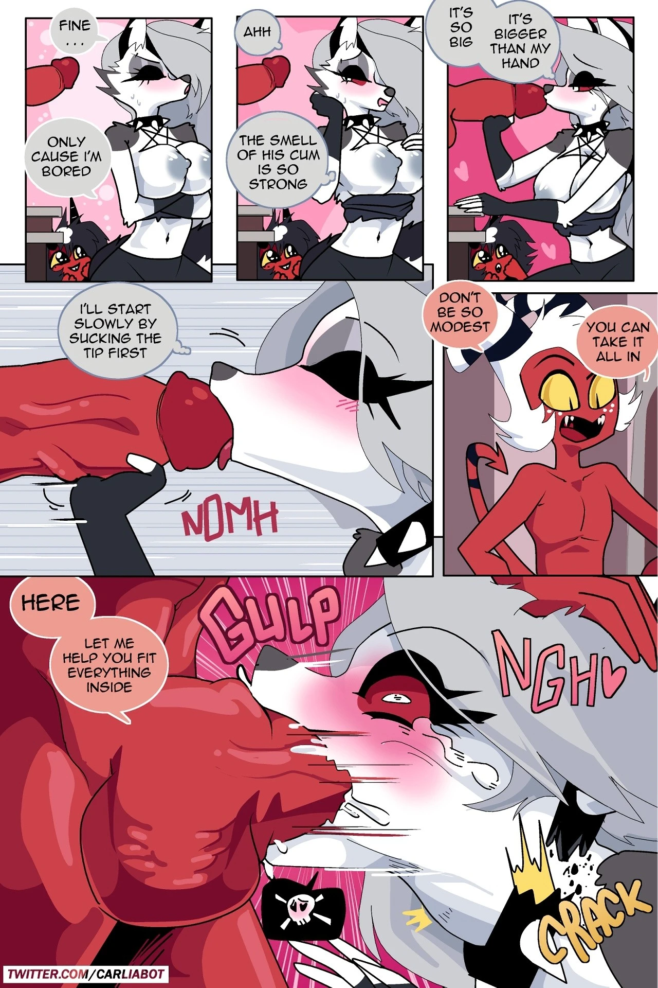 Mox, Millie and Loona porn comic picture 7