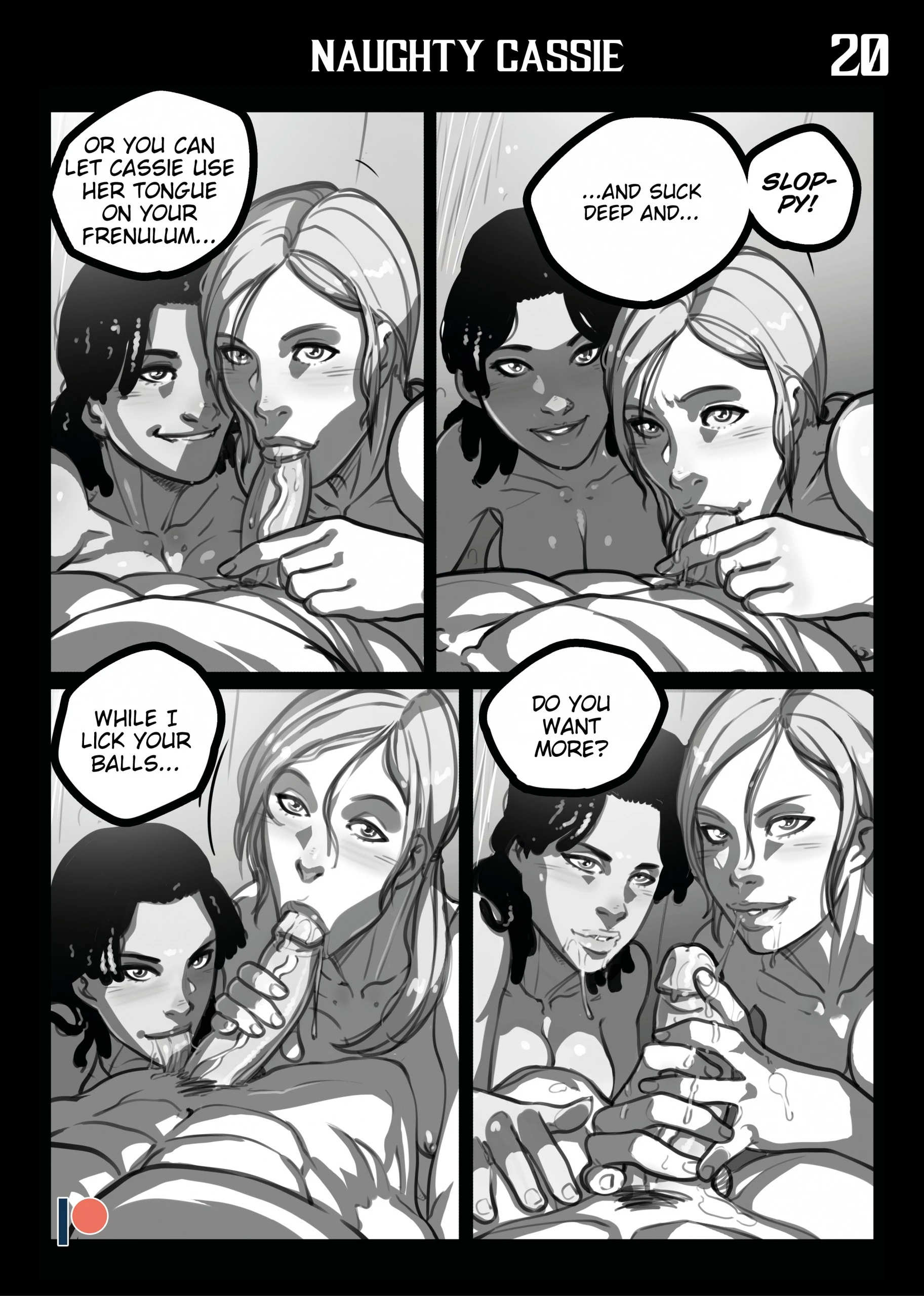 Naughty Cassie porn comic picture 21