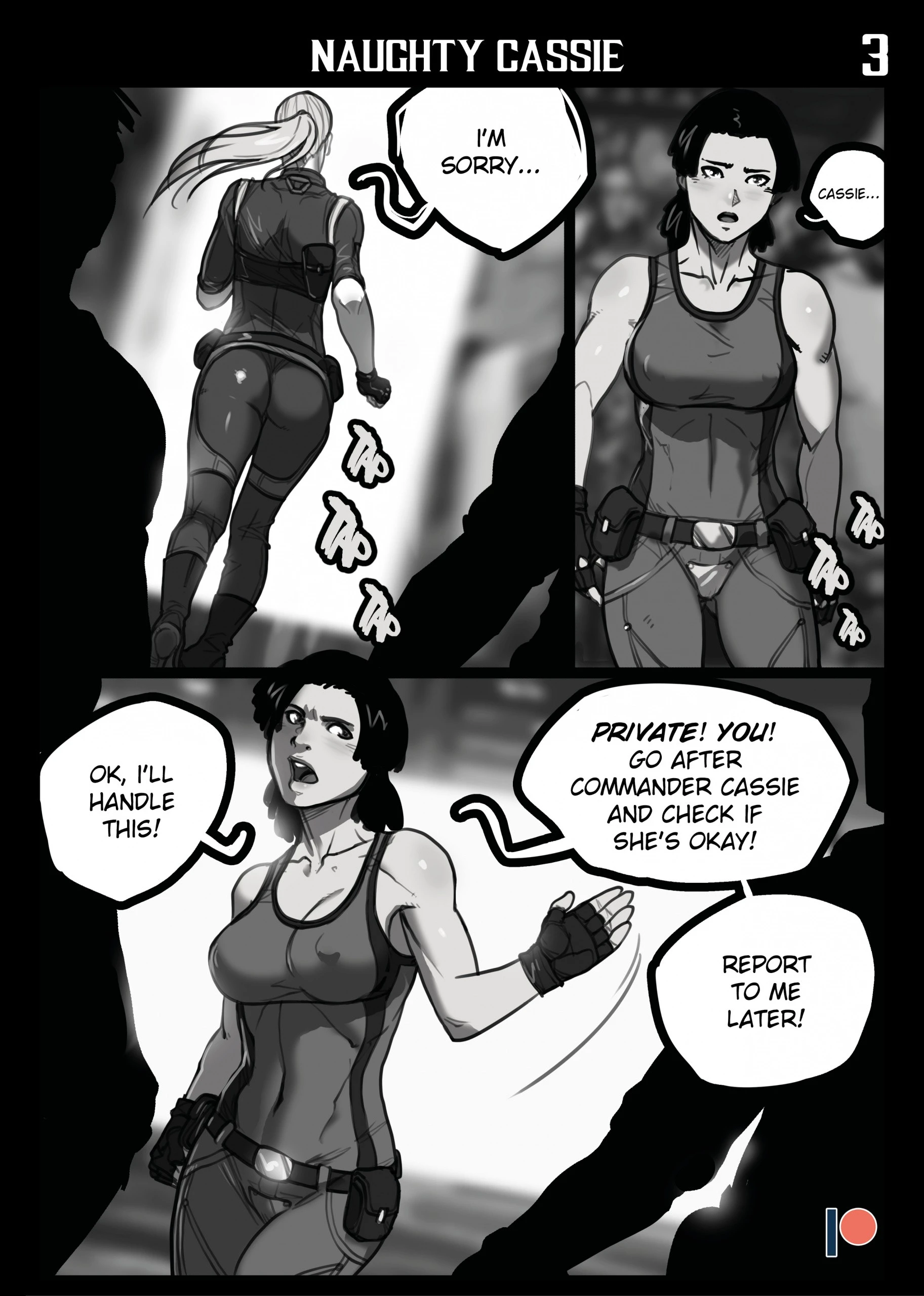 Naughty Cassie porn comic picture 4