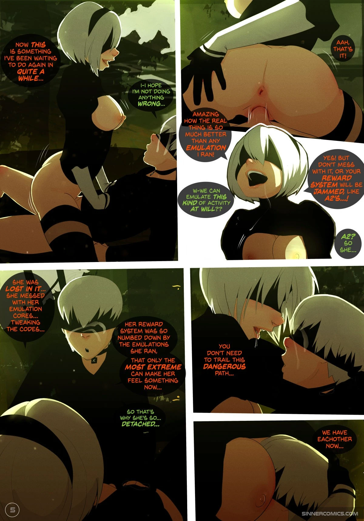 NieR - Automata XXX hentai manga picture 5