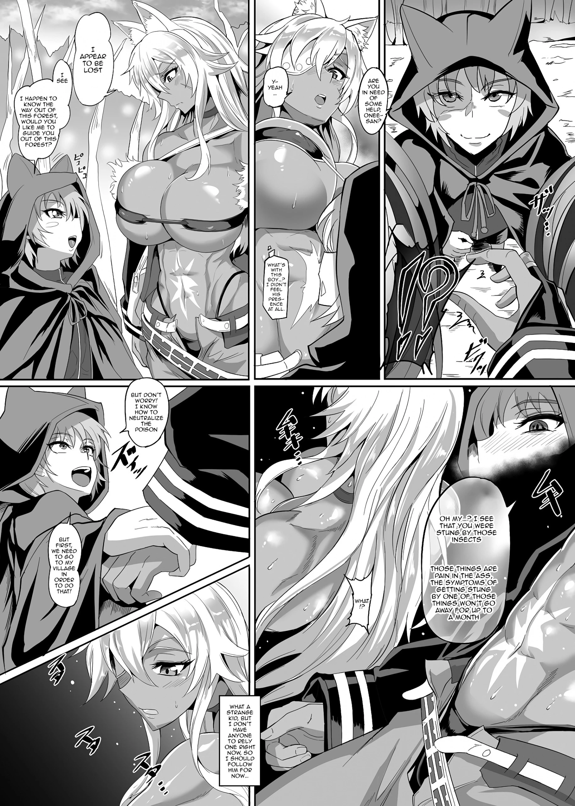 Nyan Nyan Ghislaine's Adventure hentai manga picture 2