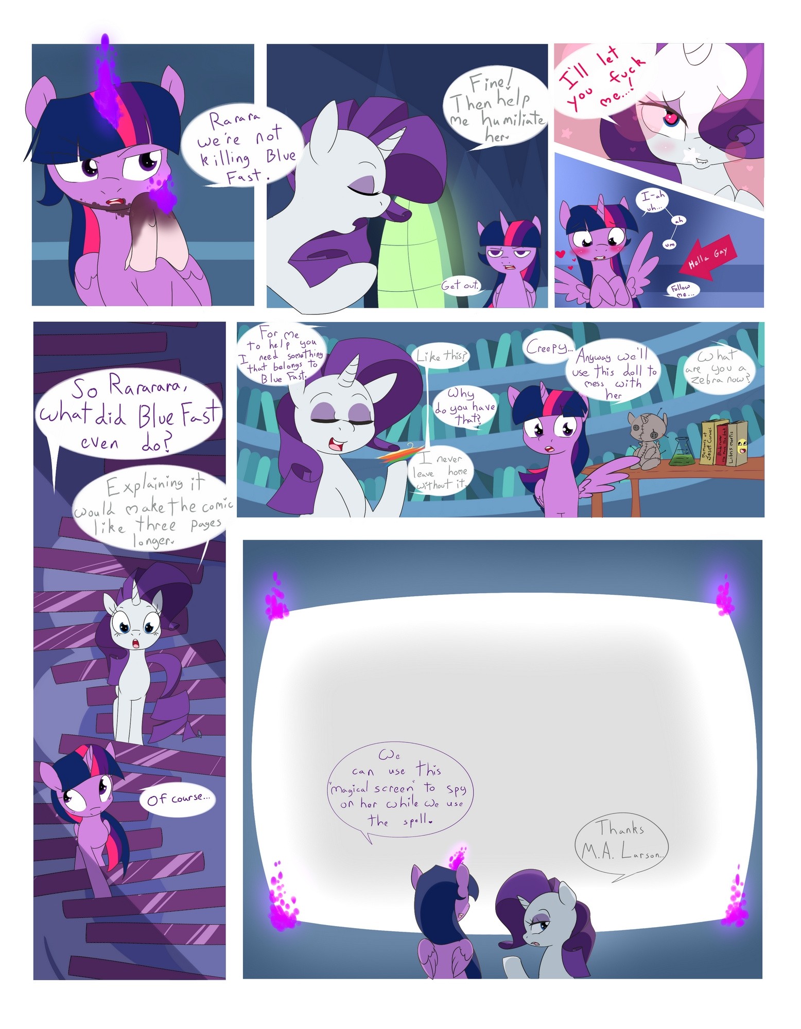 Out of Hoof porn comic picture 14