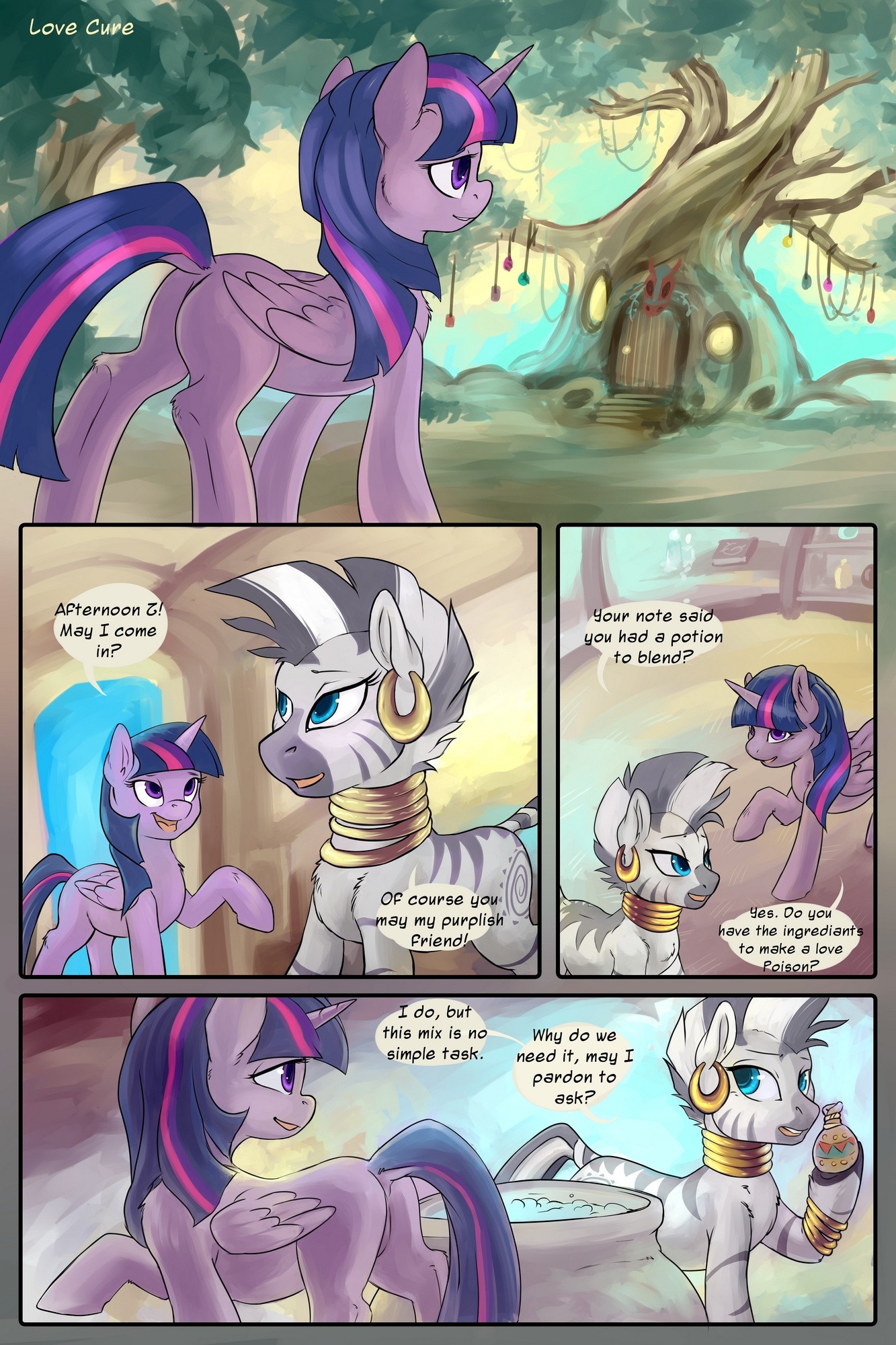Out of Hoof porn comic picture 3