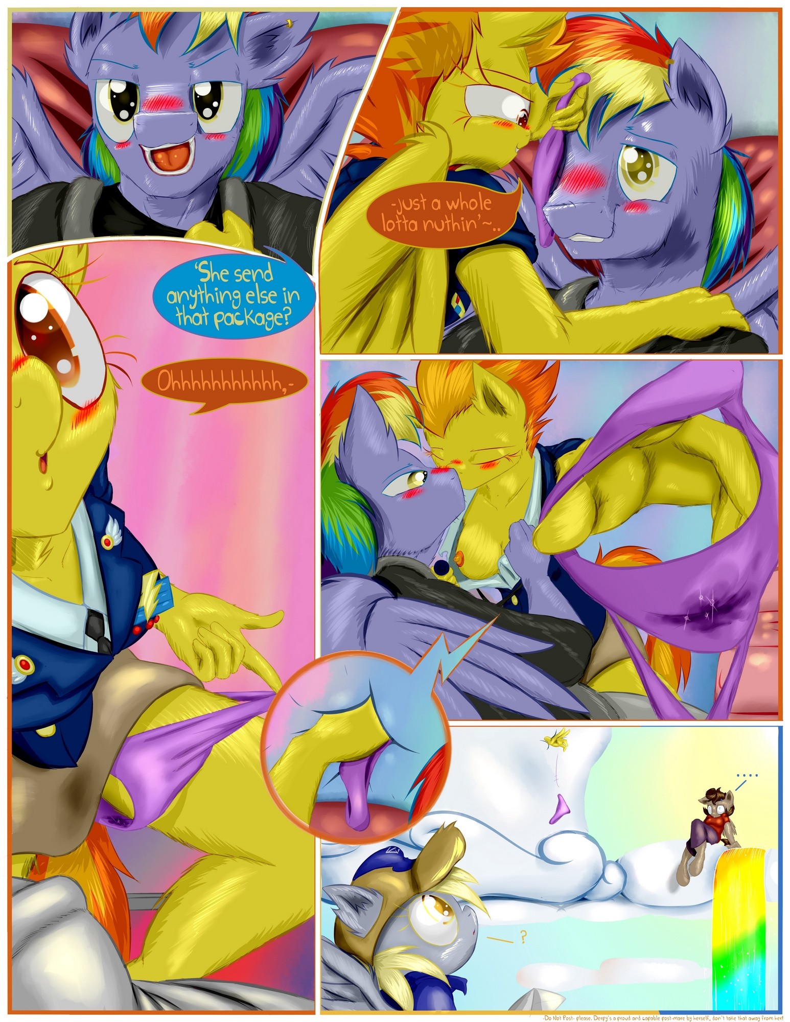 Out of Hoof porn comic picture 62