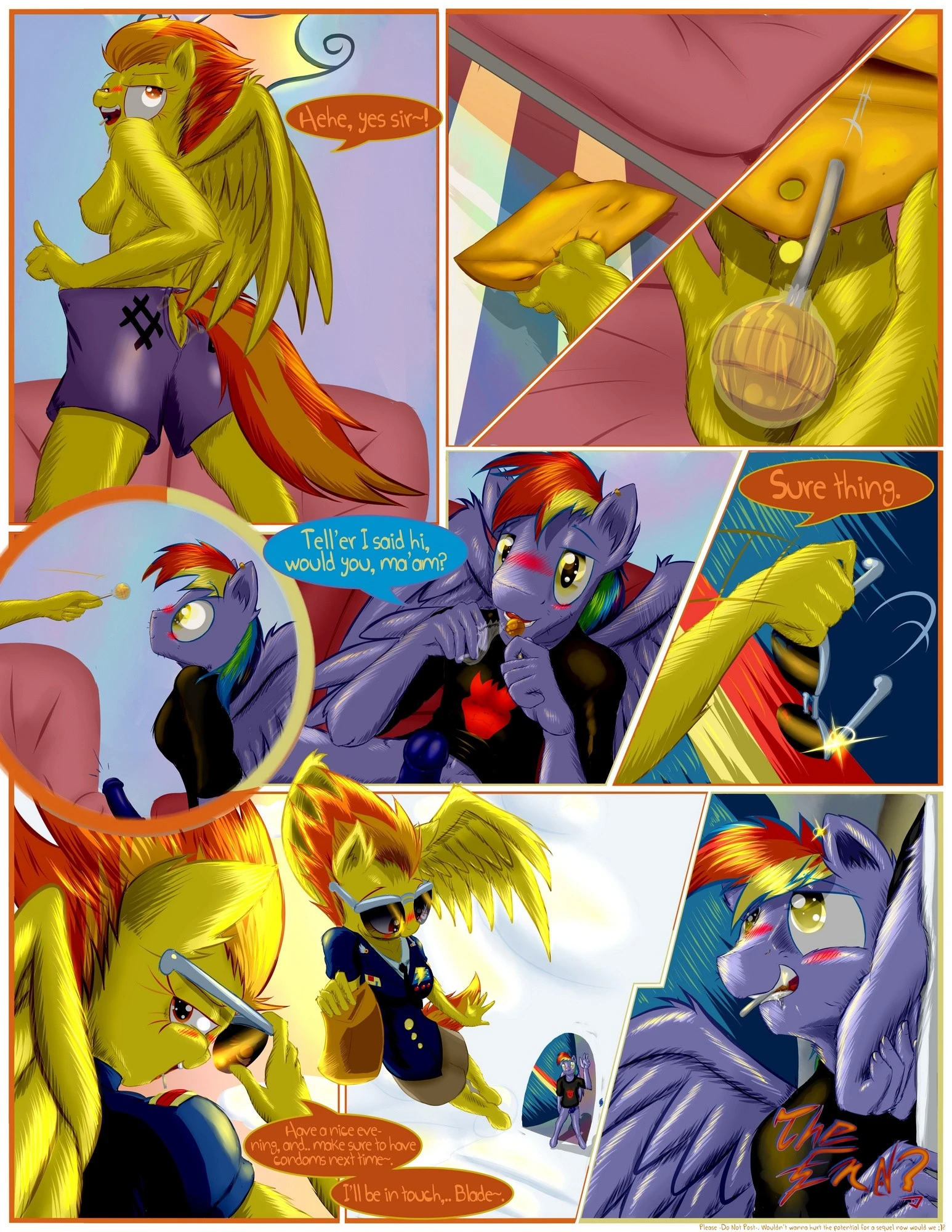 Out of Hoof porn comic picture 67