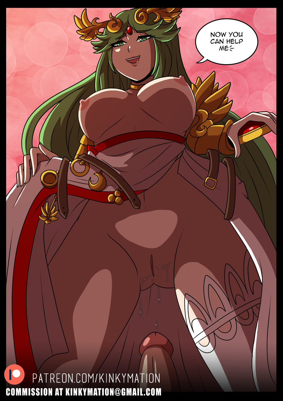 Palutena and Pit 2 porn comic picture 5