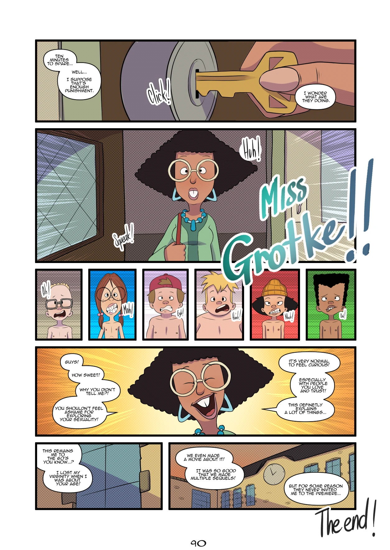 Recess - Detention porn comic picture 17