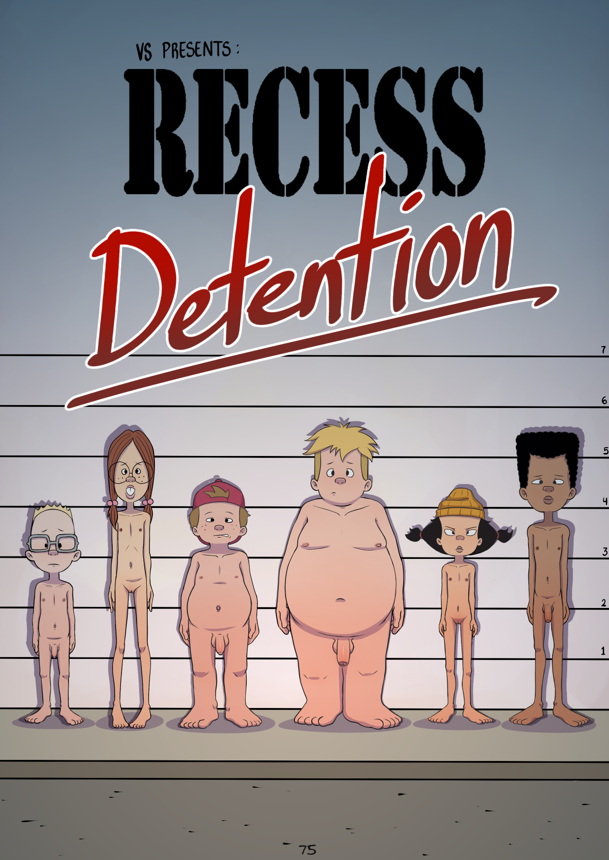 Recess - Detention porn comic picture 2
