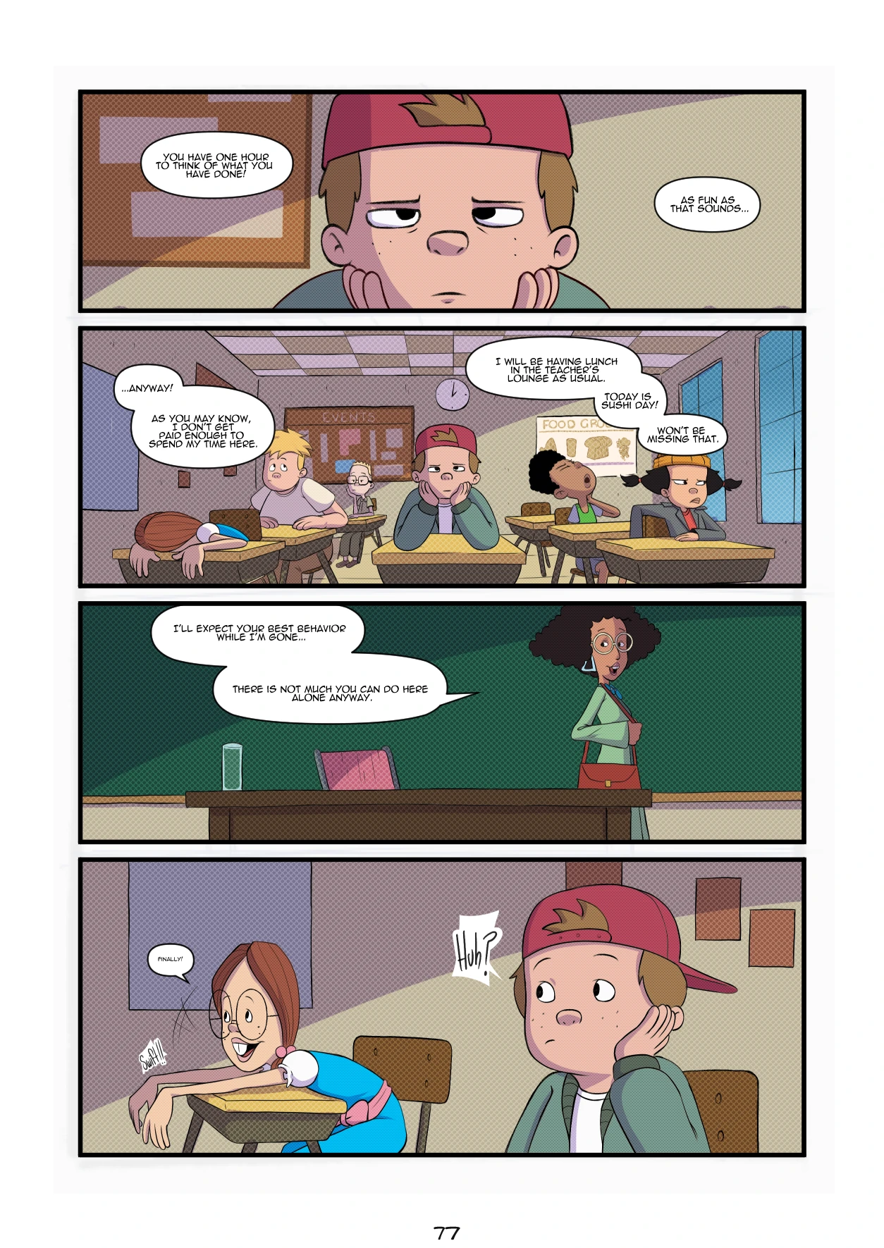 Recess - Detention porn comic picture 4
