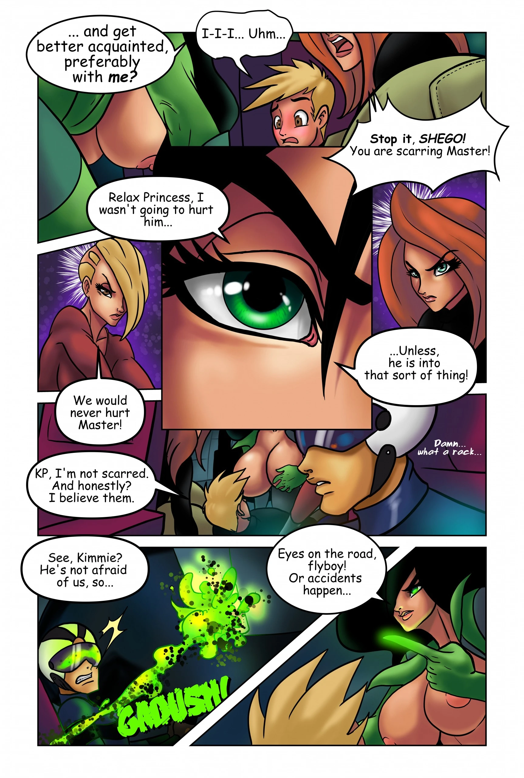 Ron Stoppable and His New Pets 2 porn comic picture 7