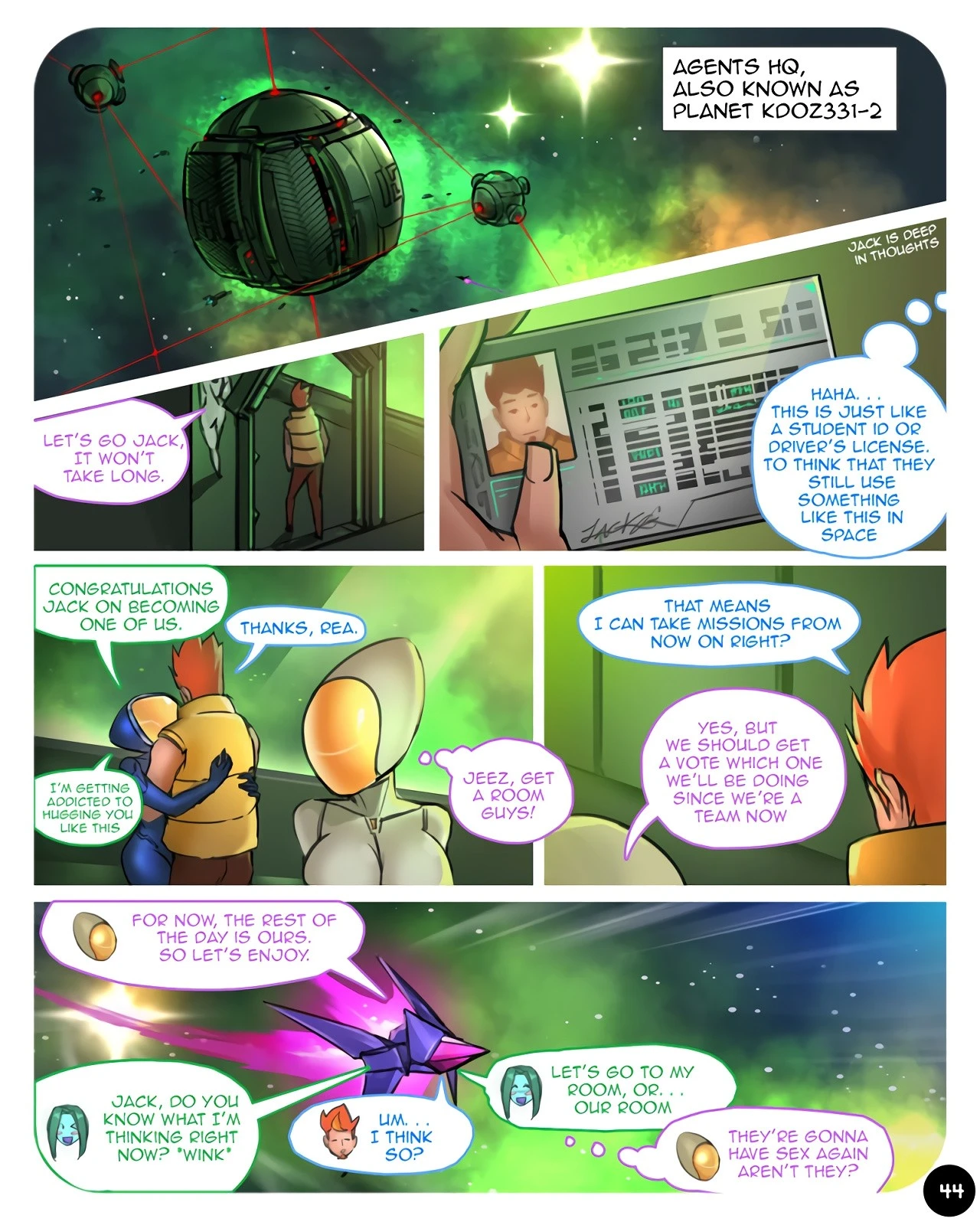 S.EXpedition Part 1 porn comic picture 45