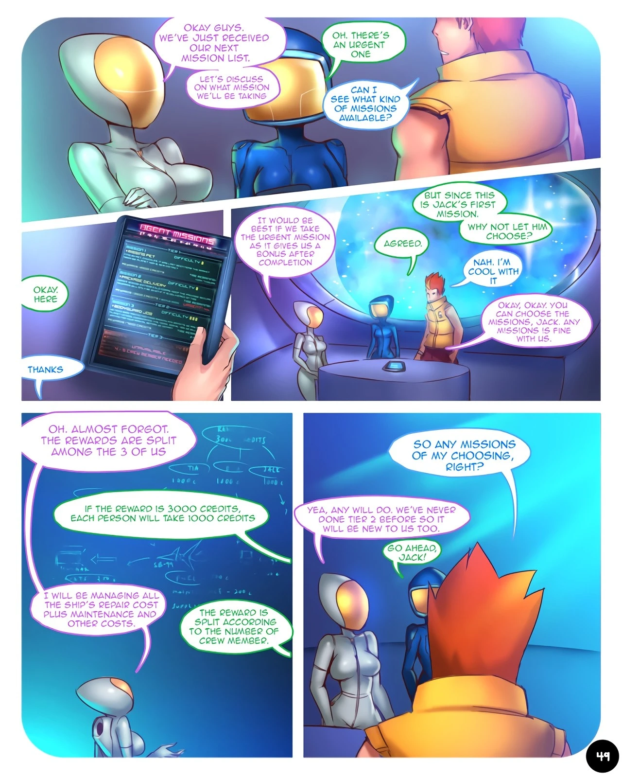 S.EXpedition Part 1 porn comic picture 50