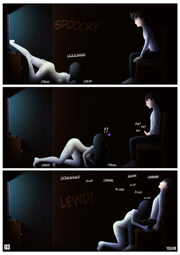 Sadako The Wicked Ghost porn comic picture 4