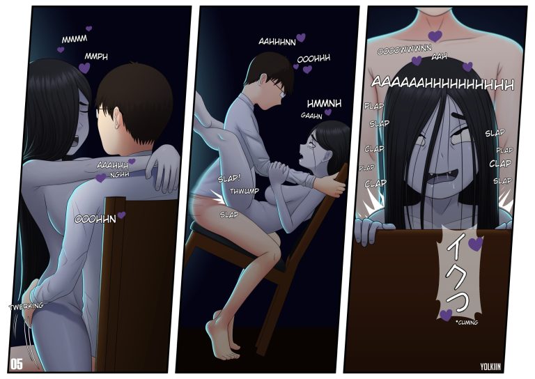 Sadako The Wicked Ghost porn comic picture 6