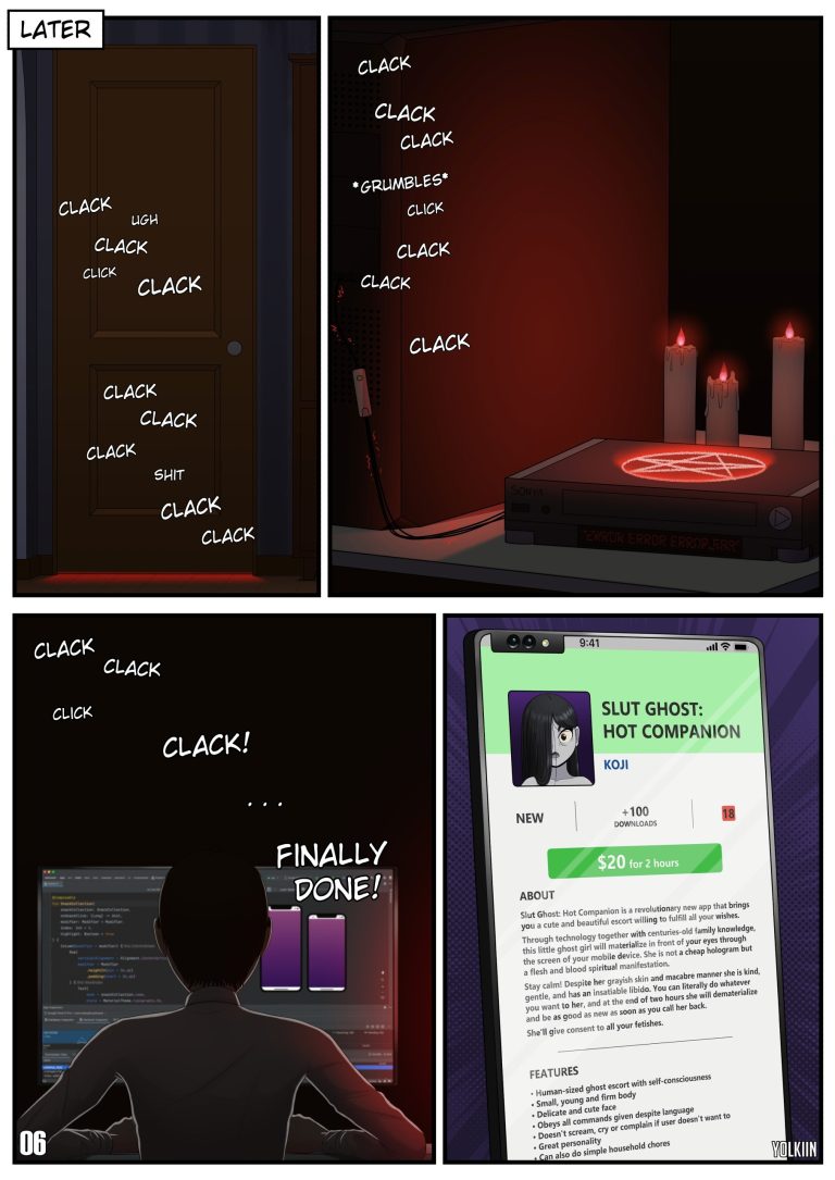 Sadako The Wicked Ghost porn comic picture 7