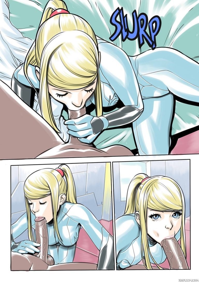 Samus XXX porn comic picture 4