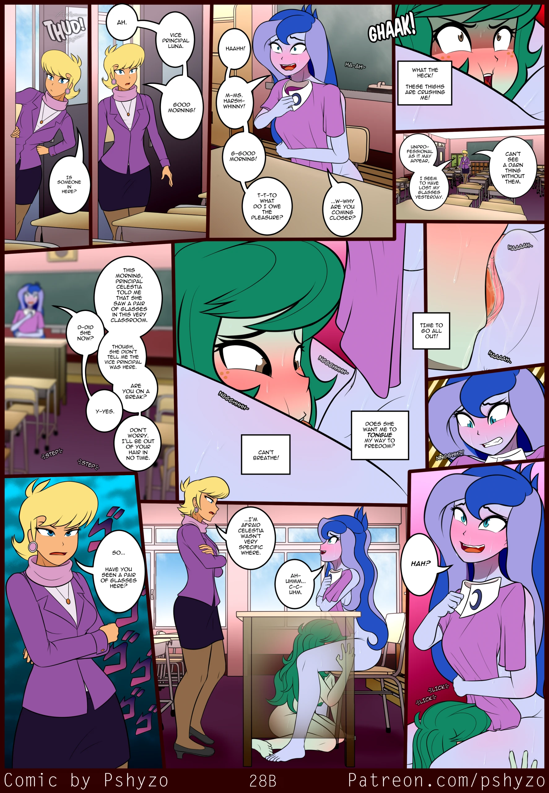 Scopophilia Study porn comic picture 35