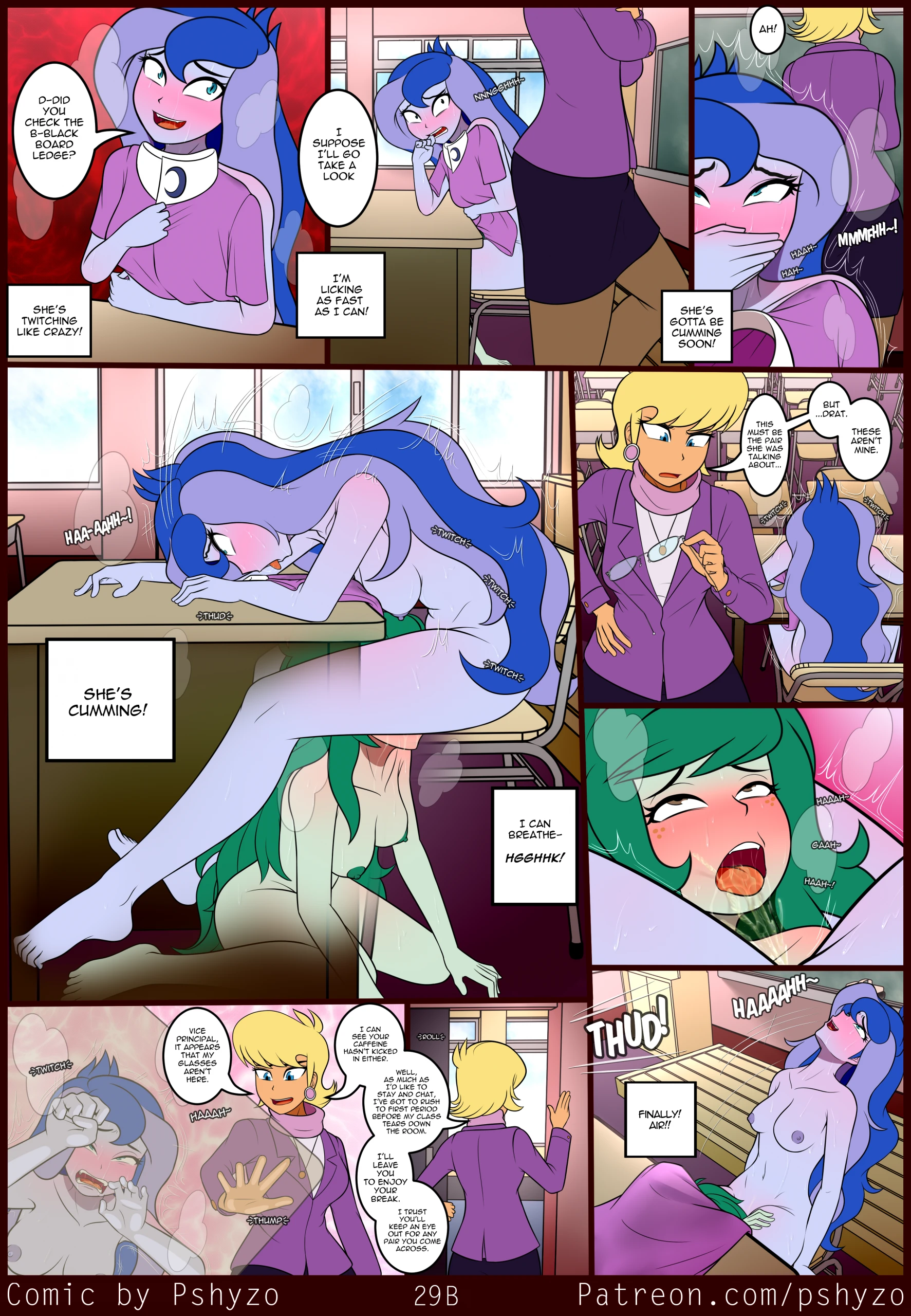 Scopophilia Study porn comic picture 36
