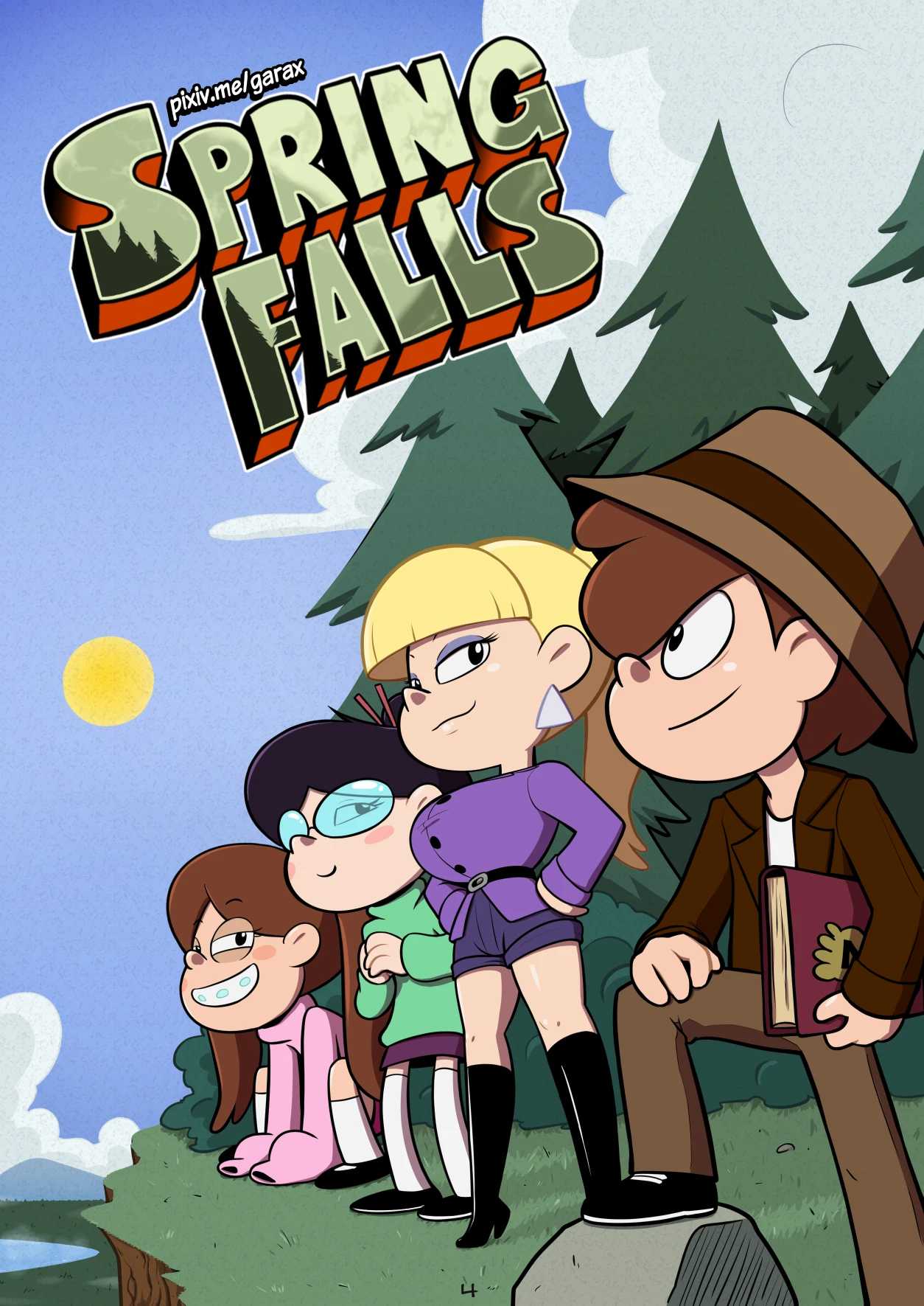 Spring Falls porn comic picture 1