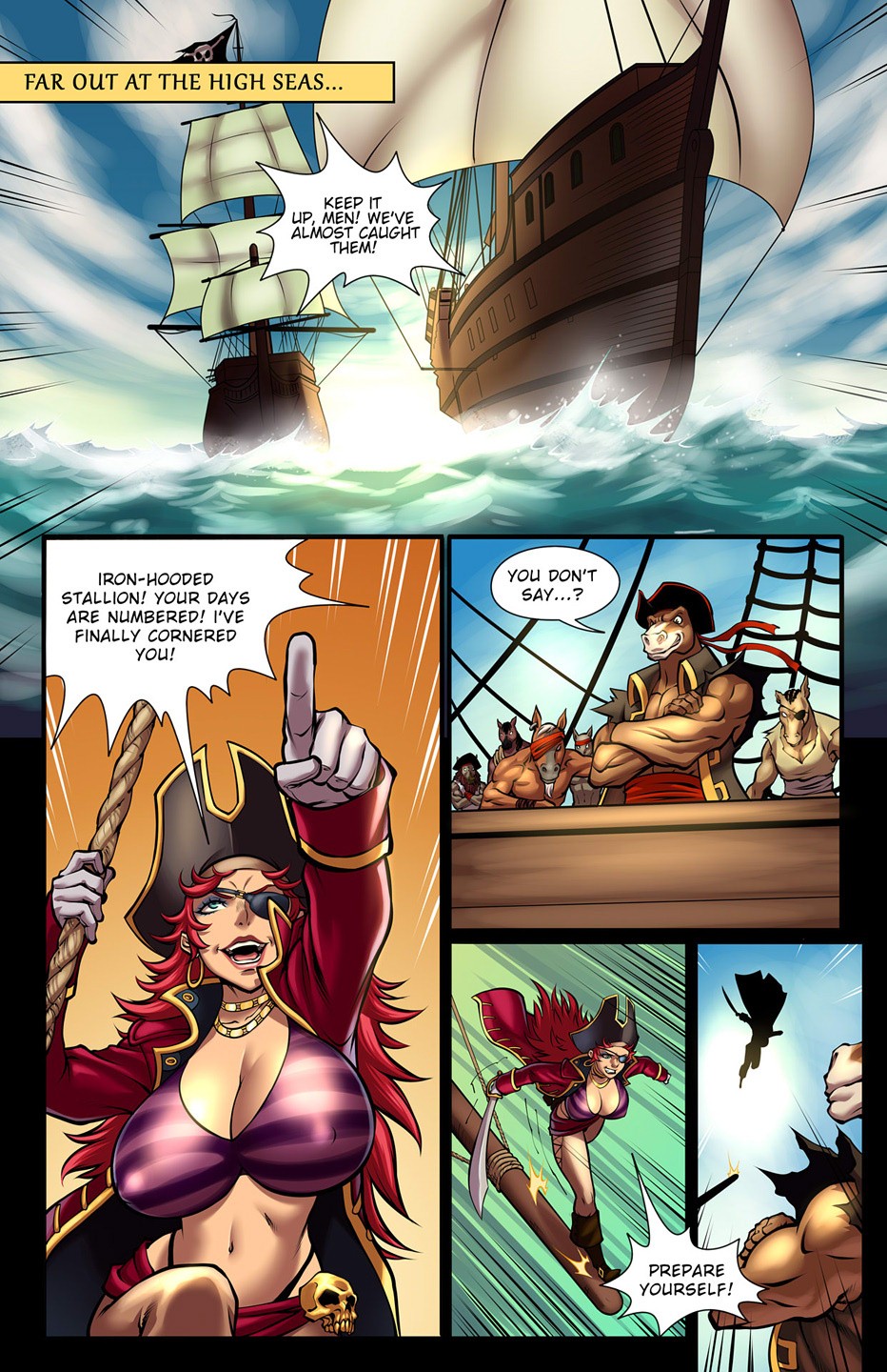 Tales of Bal'Rana - Crossed and Boned porn comic picture 1