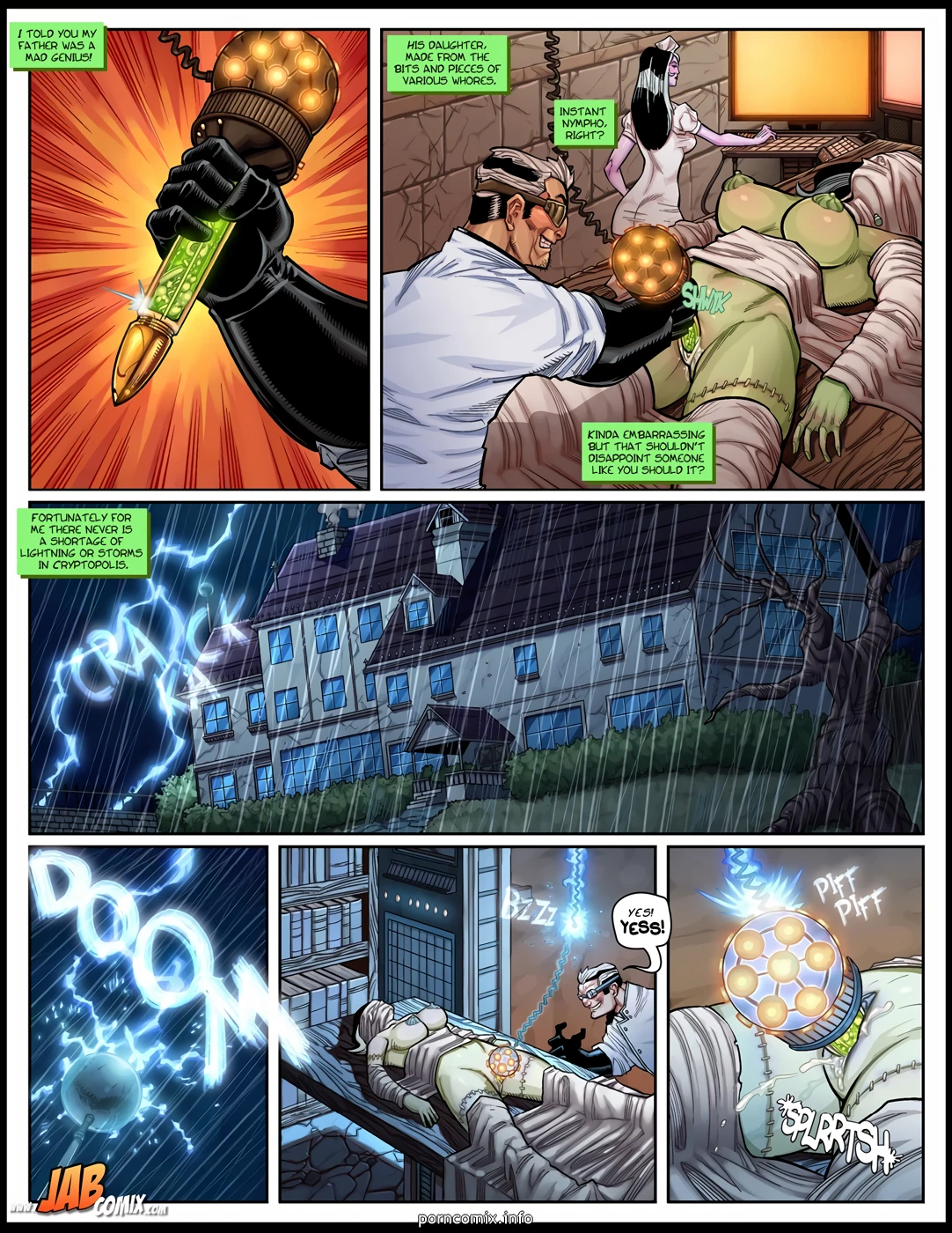 The Creepies 1 porn comic picture 5