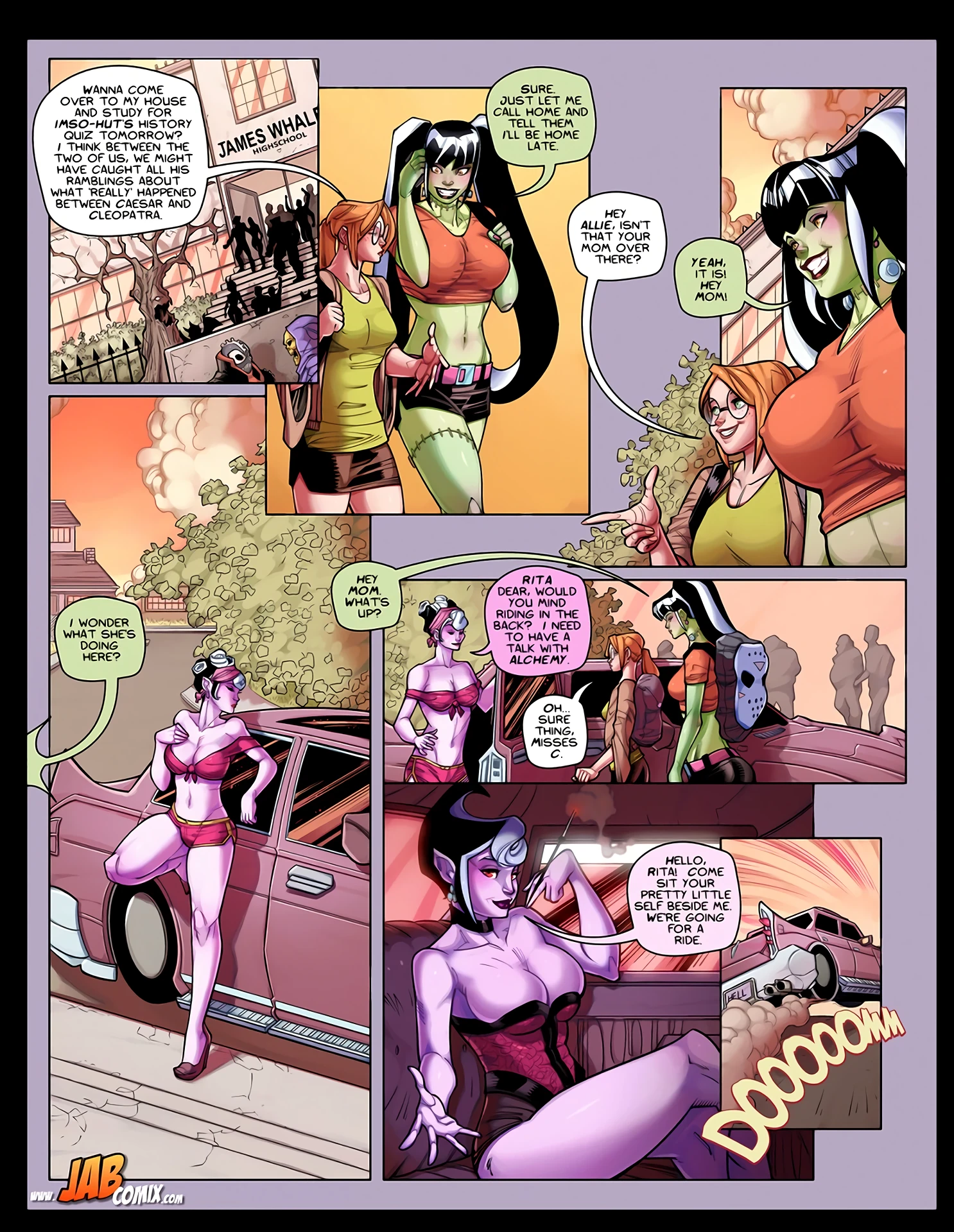 The Creepies 4 porn comic picture 2