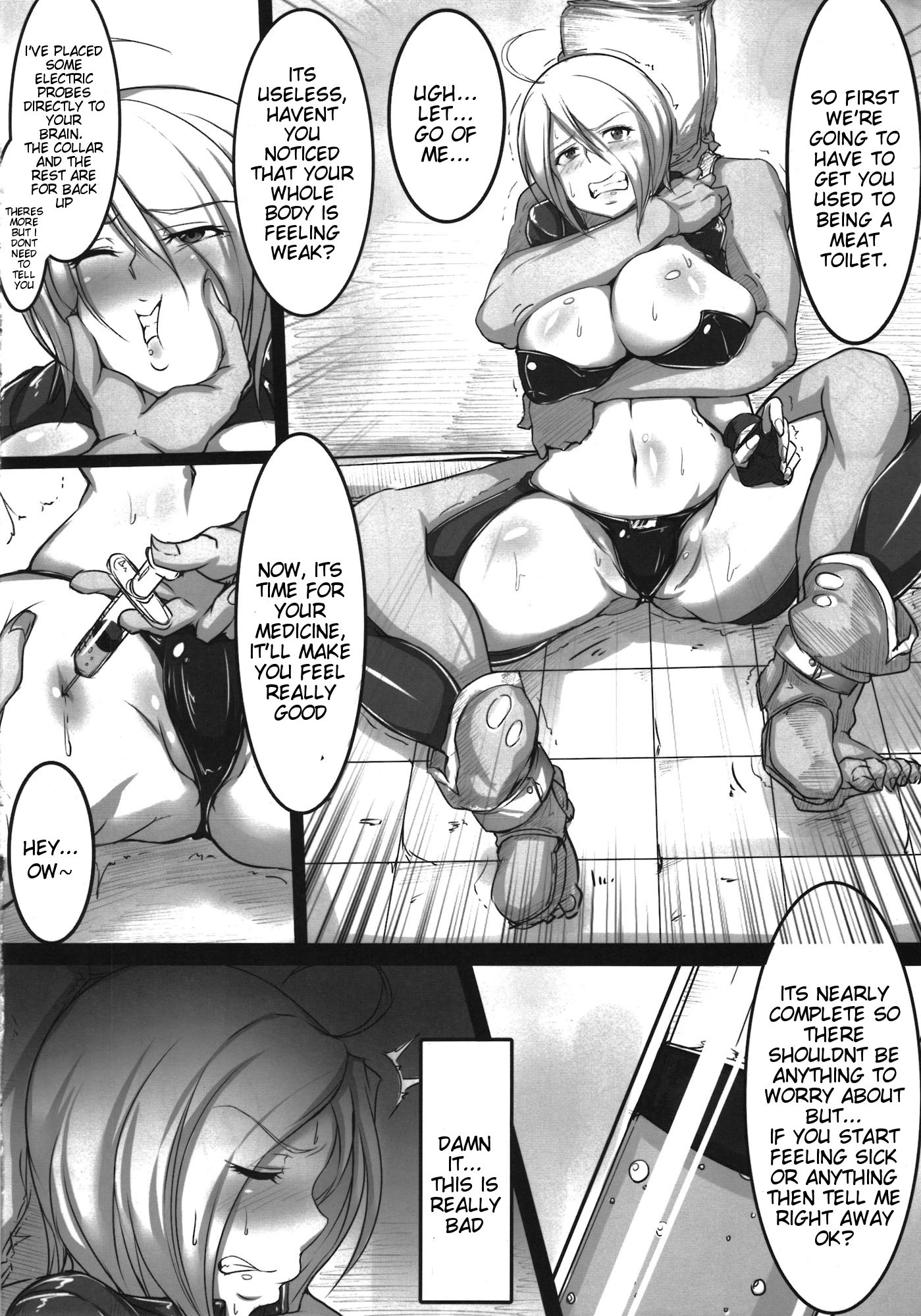The 'I Want My Own Angel' Squad hentai manga picture 5