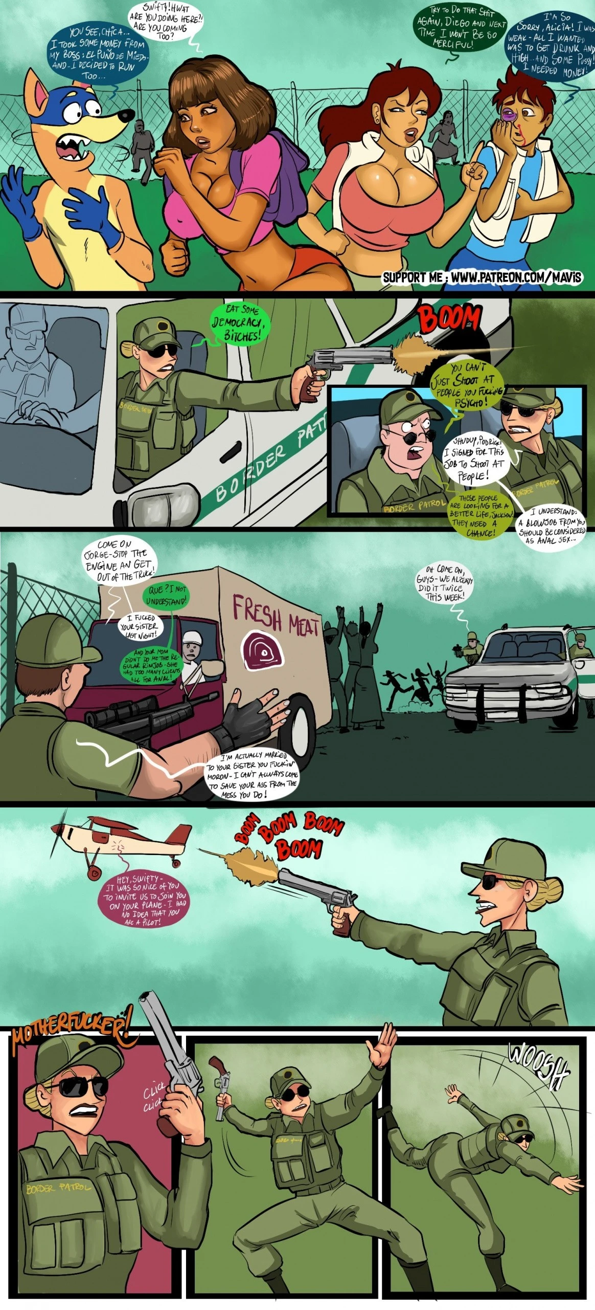 The Run porn comic picture 4