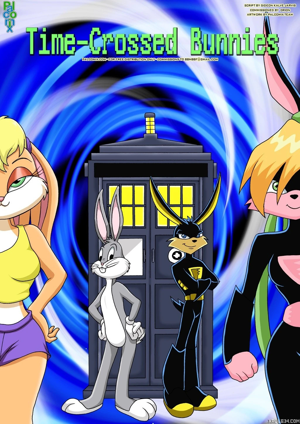 Time-Crosses Bunnies porn comic picture 1