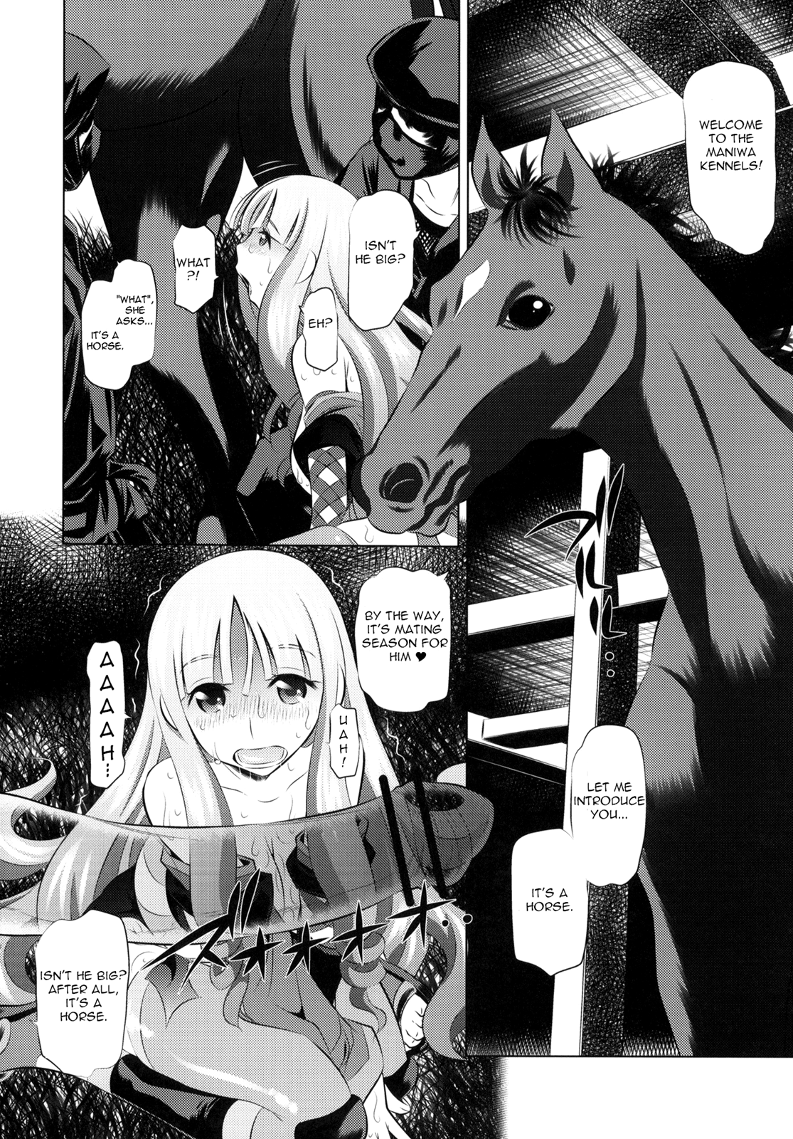 Togame vs Horse hentai manga picture 15