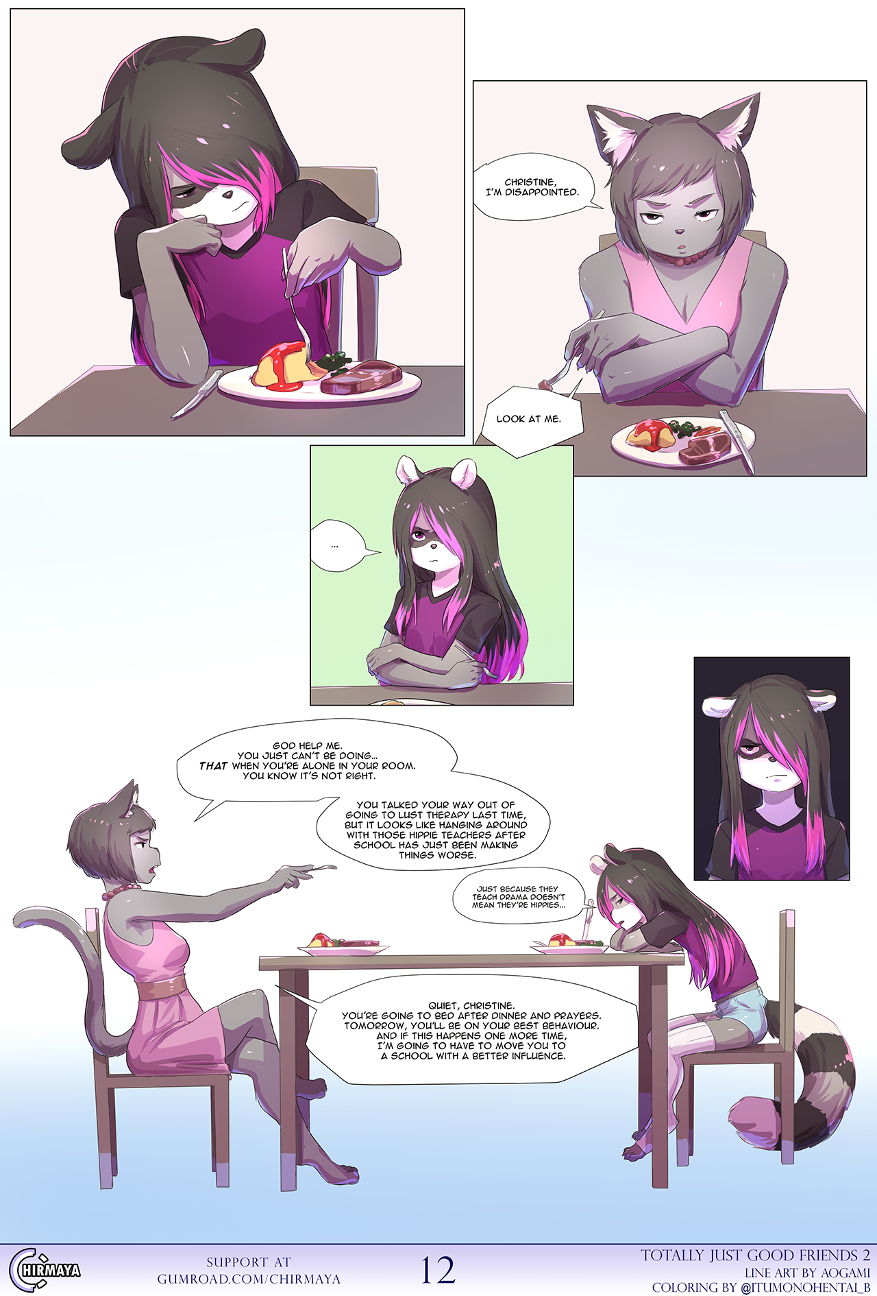 Totally Just Good Friends 2 porn comic picture 13