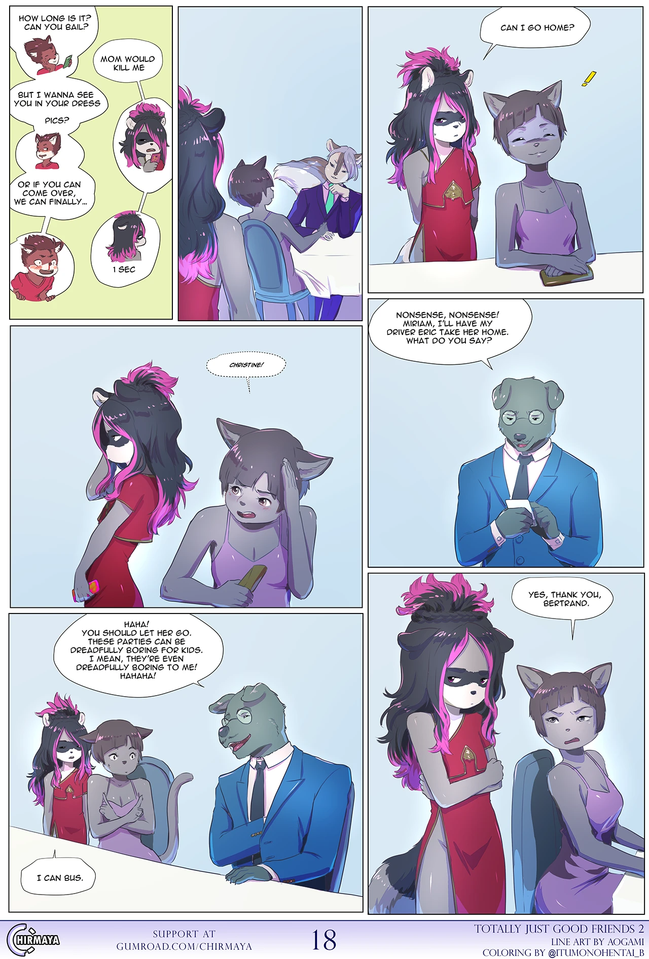 Totally Just Good Friends 2 porn comic picture 19