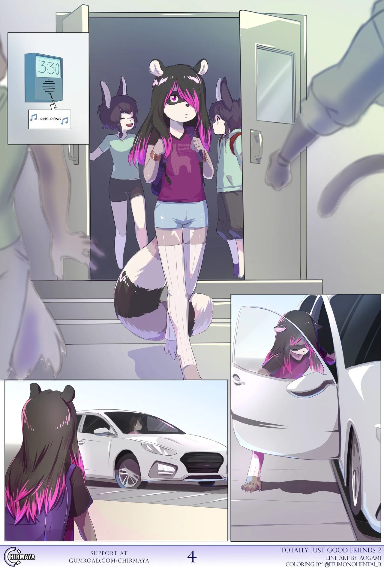 Totally Just Good Friends 2 porn comic picture 5