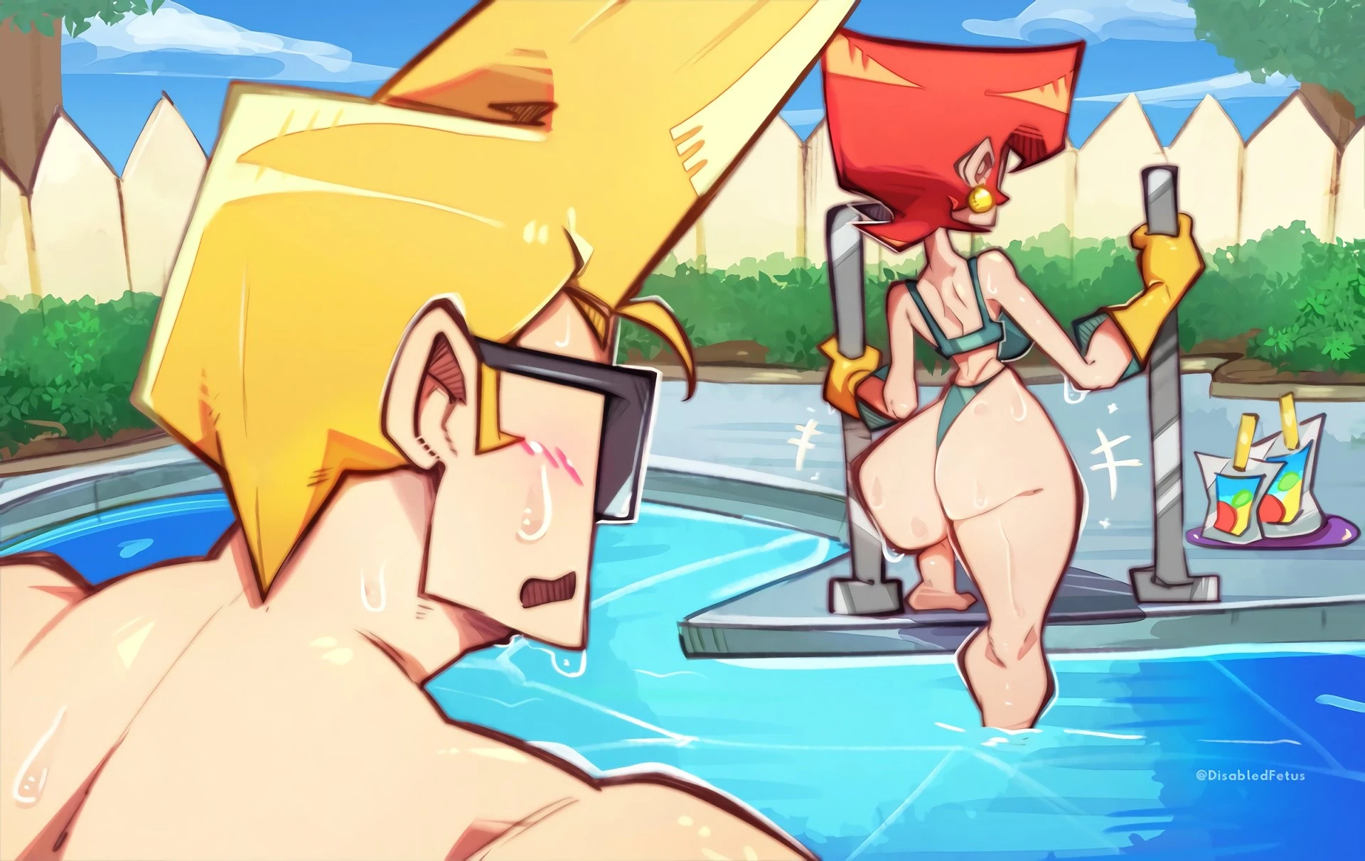 You look Thirsty porn comic picture 1