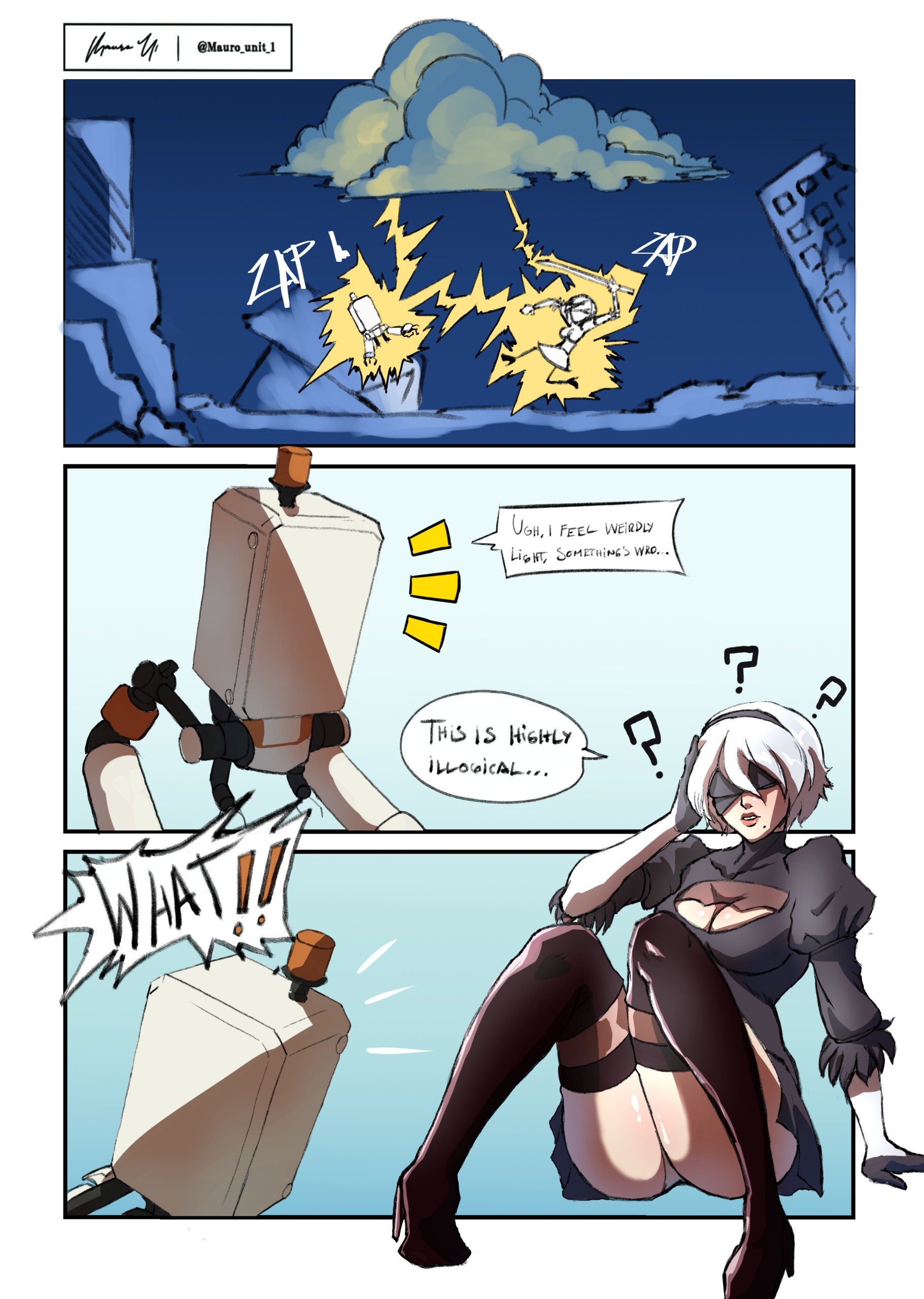 2B or not 2B porn comic picture 1