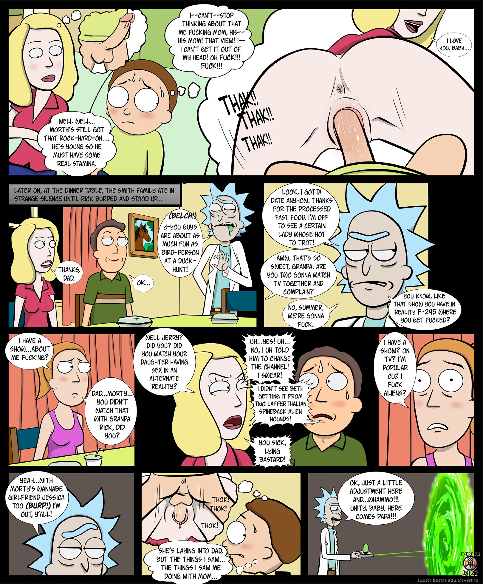 A Paralllel Relationship porn comic picture 10