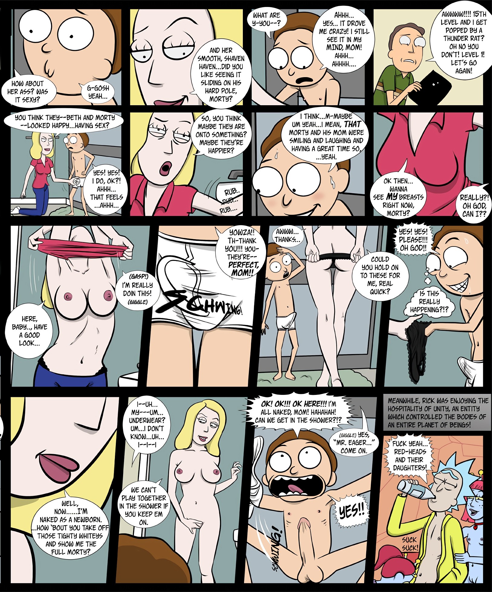 A Paralllel Relationship porn comic picture 12