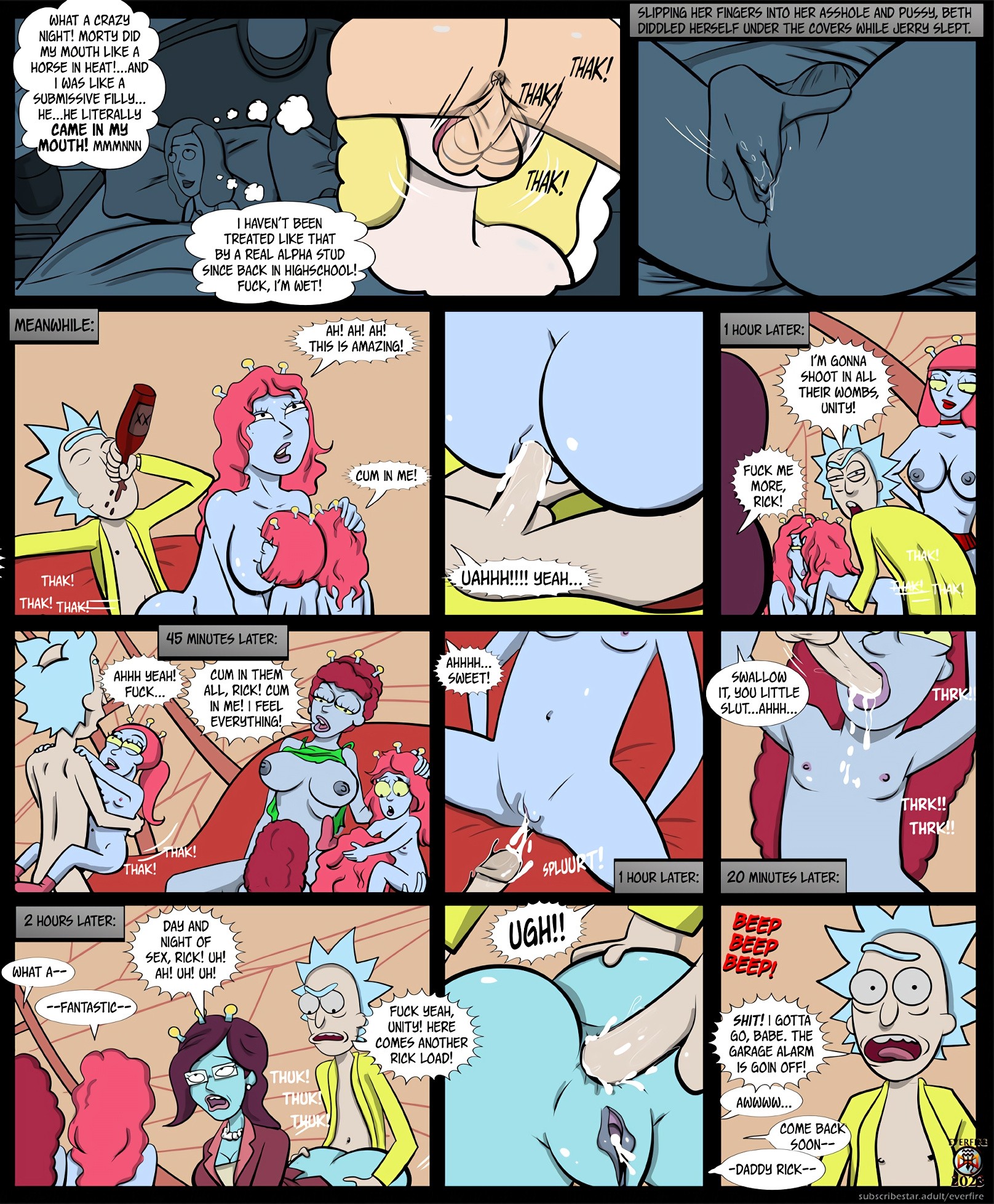 A Paralllel Relationship porn comic picture 18
