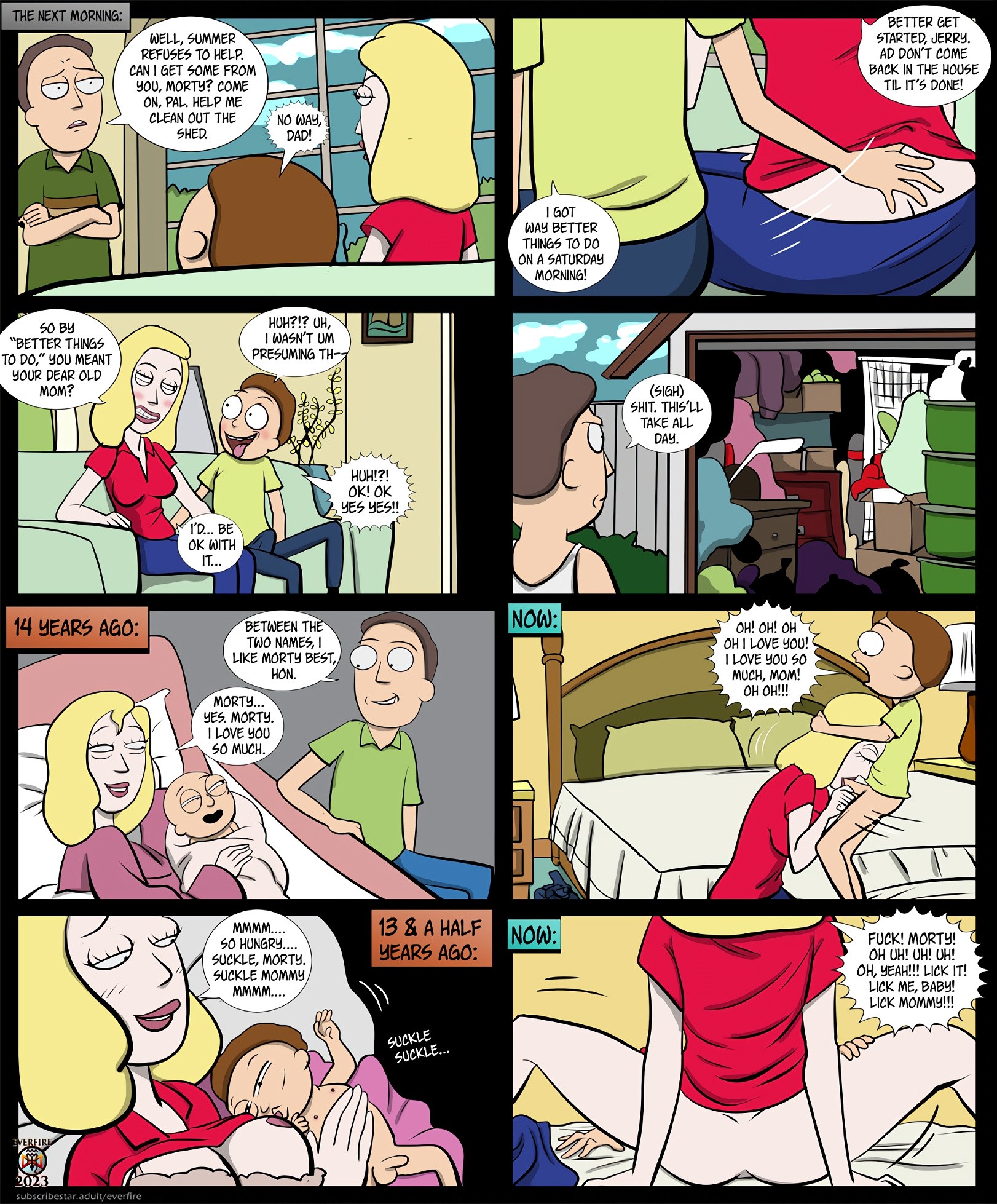 A Paralllel Relationship porn comic picture 19