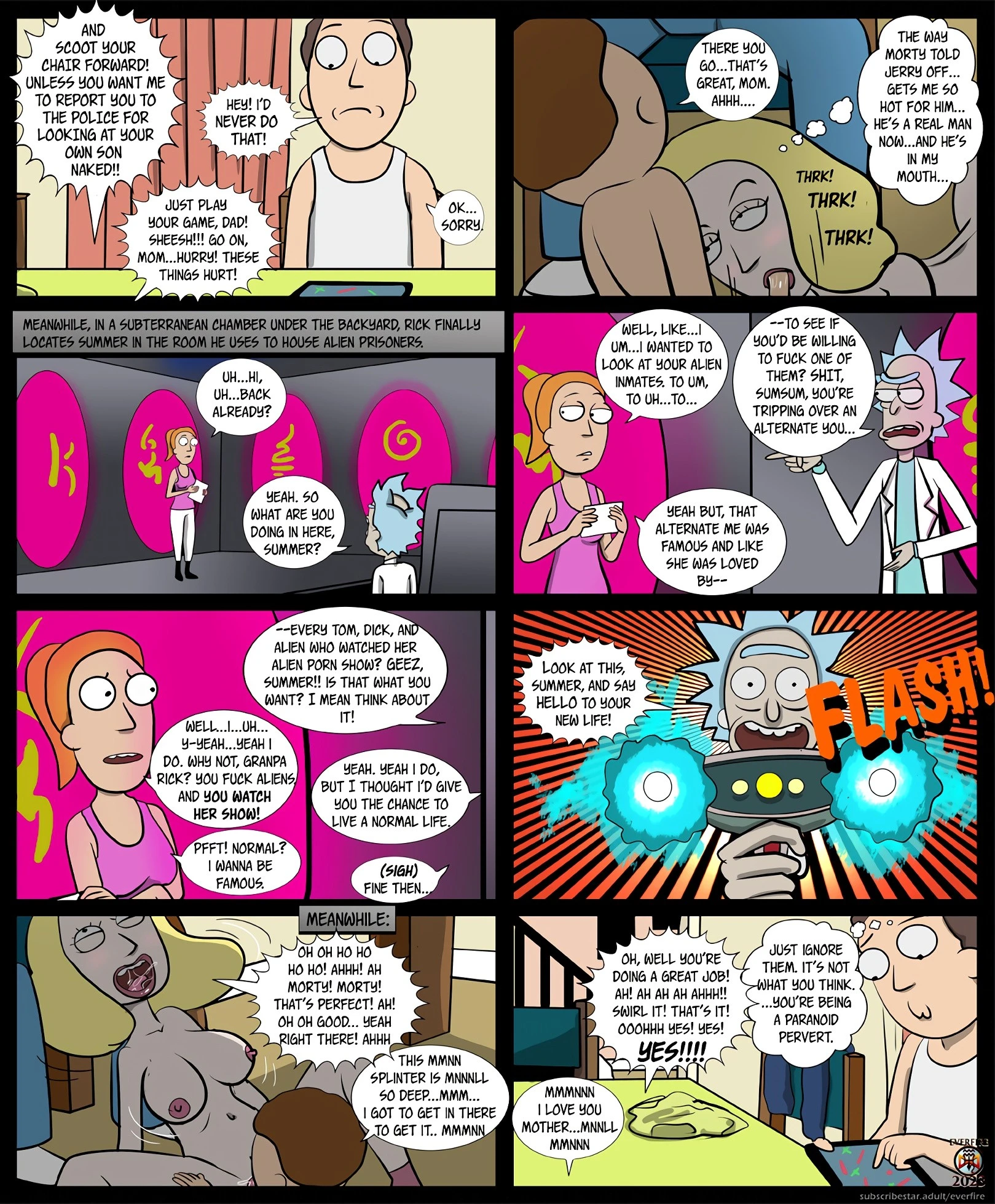 A Paralllel Relationship porn comic picture 26
