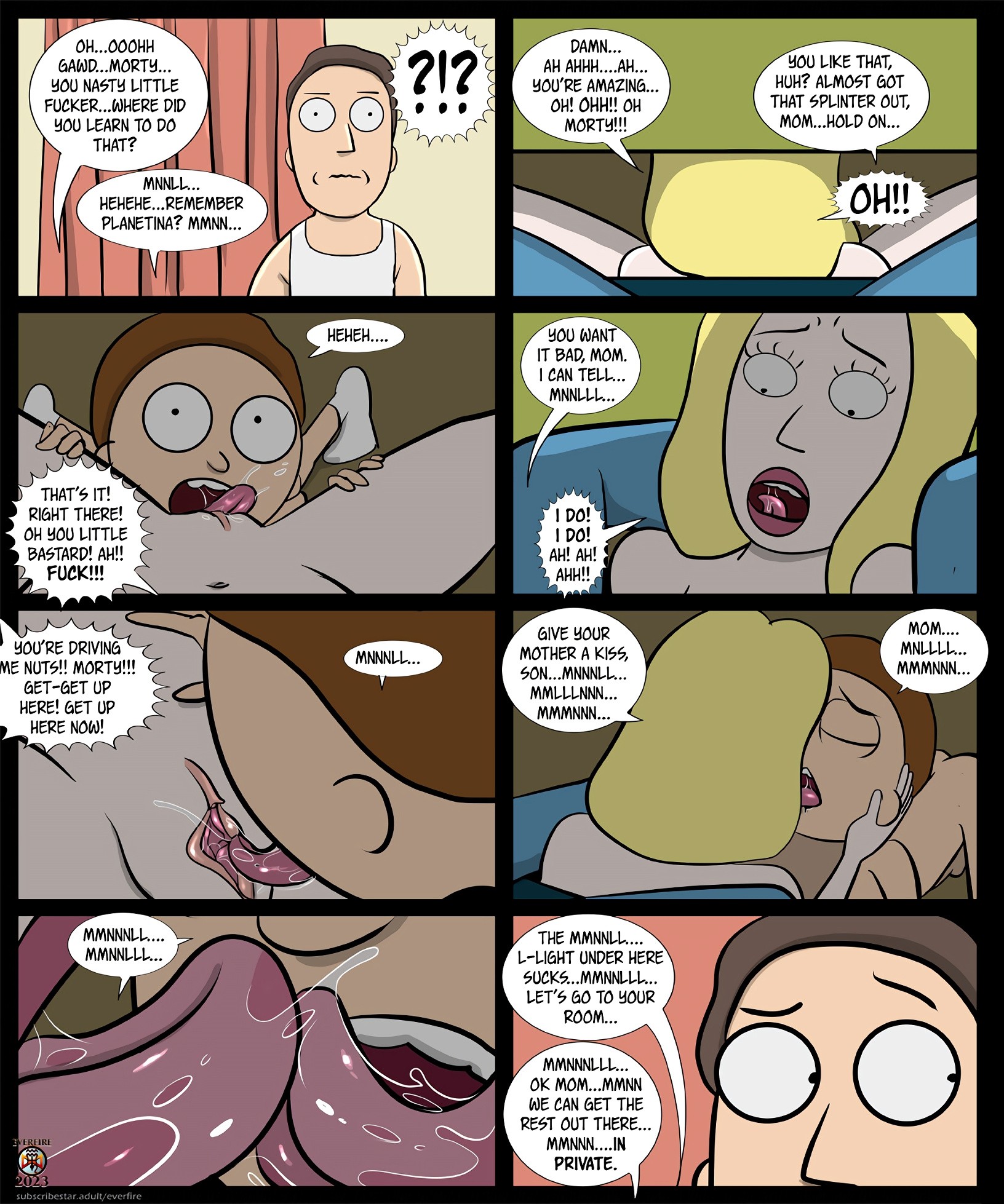 A Paralllel Relationship porn comic picture 27