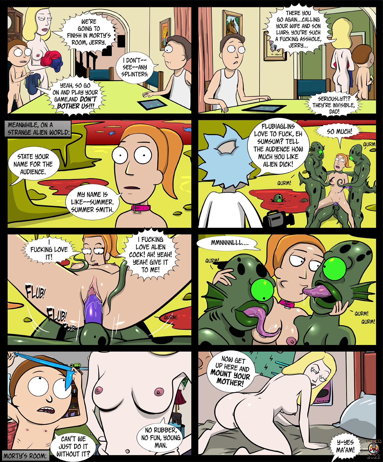 A Paralllel Relationship porn comic picture 28