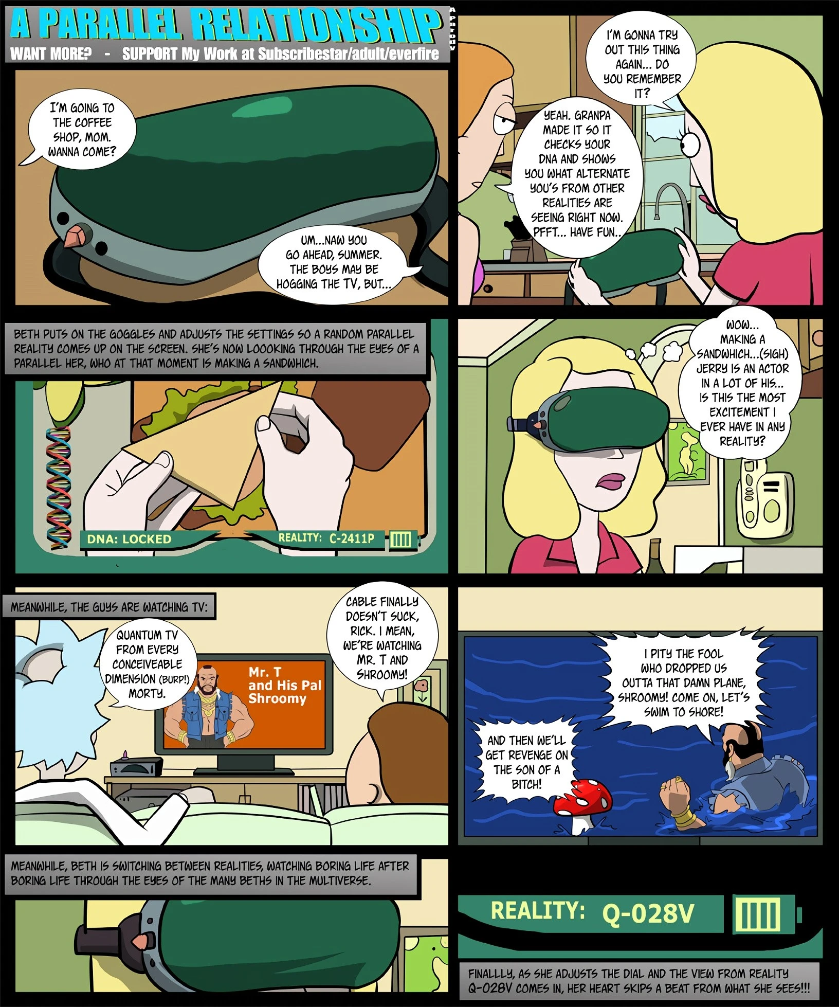 A Paralllel Relationship porn comic picture 3