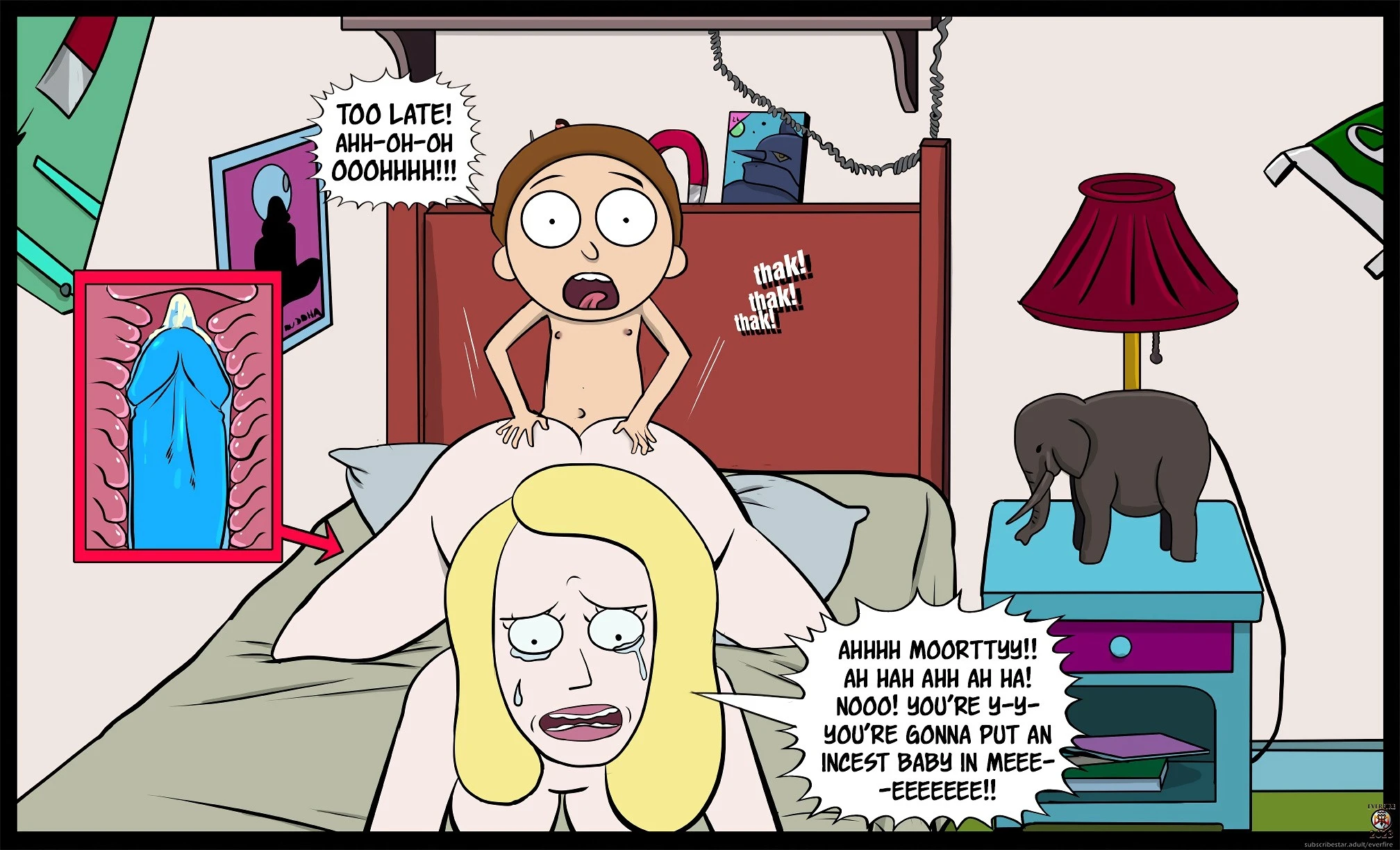 A Paralllel Relationship porn comic picture 36