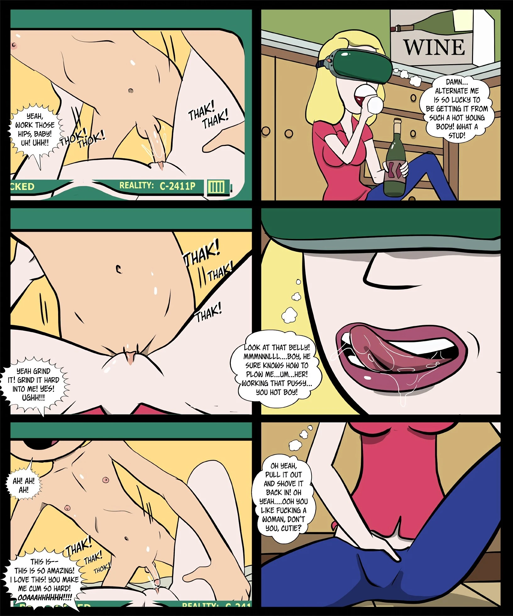 A Paralllel Relationship porn comic picture 5