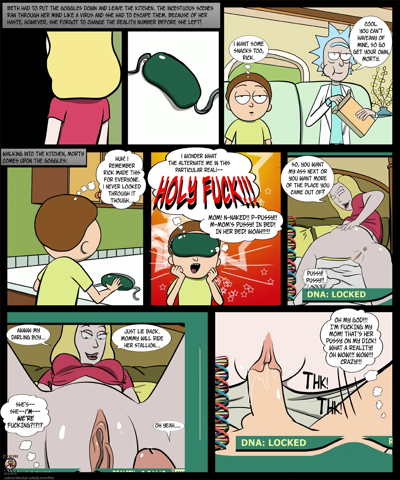 A Paralllel Relationship porn comic picture 7