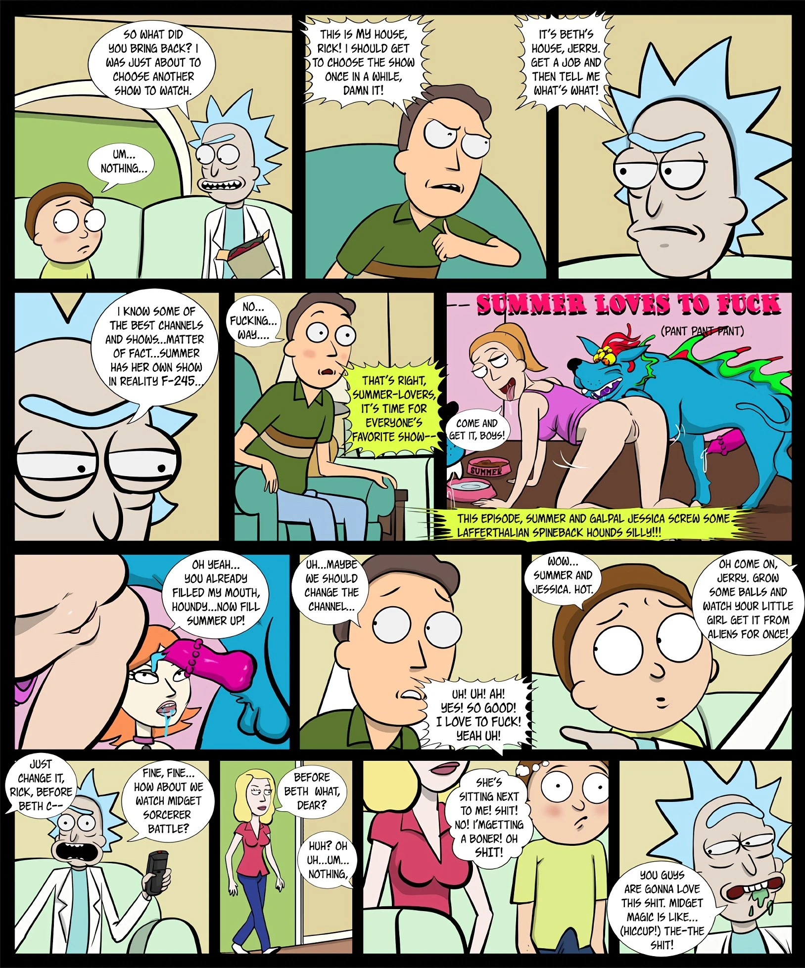 A Paralllel Relationship porn comic picture 9